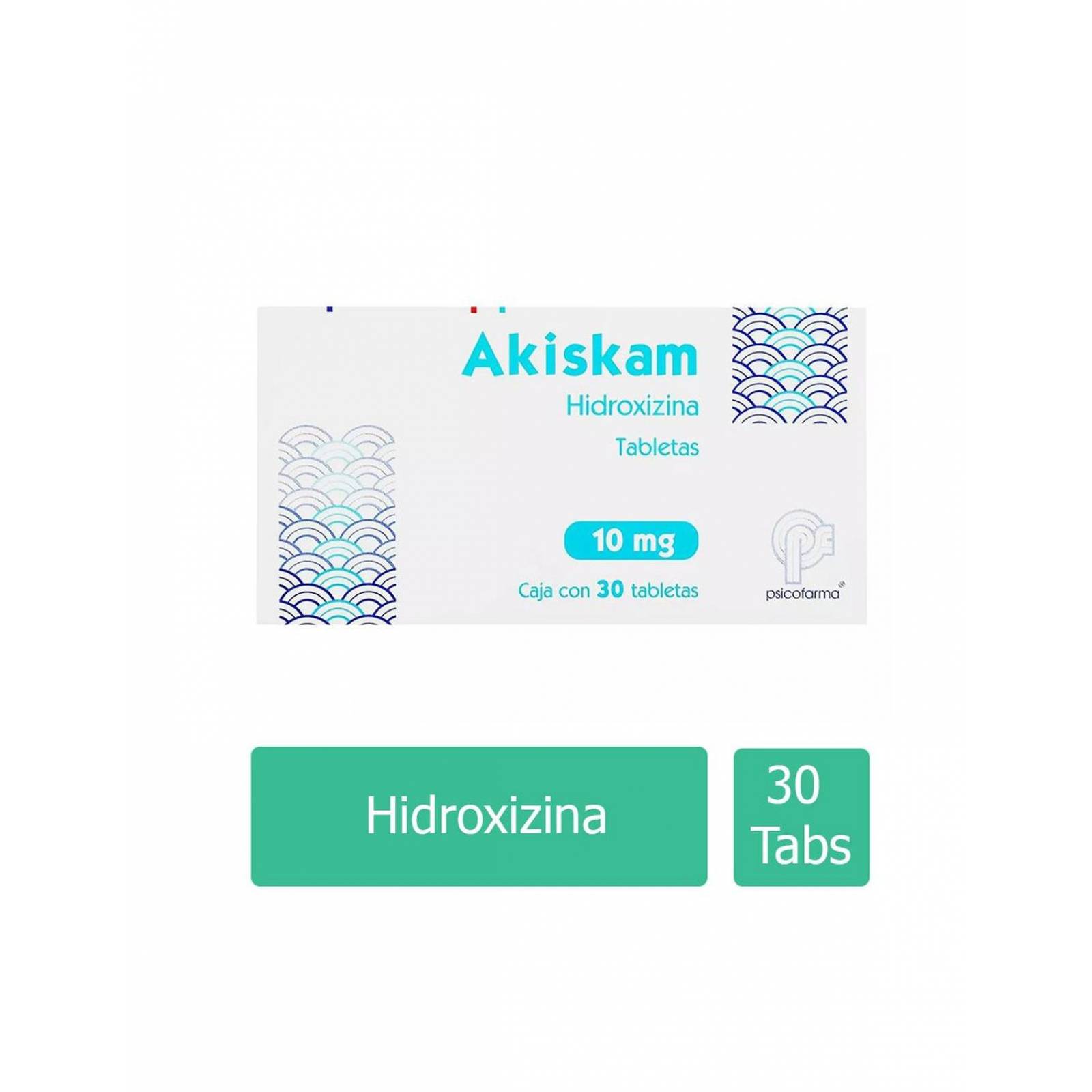 Akiskam 10 mg Caja Con 30 Tabletas 