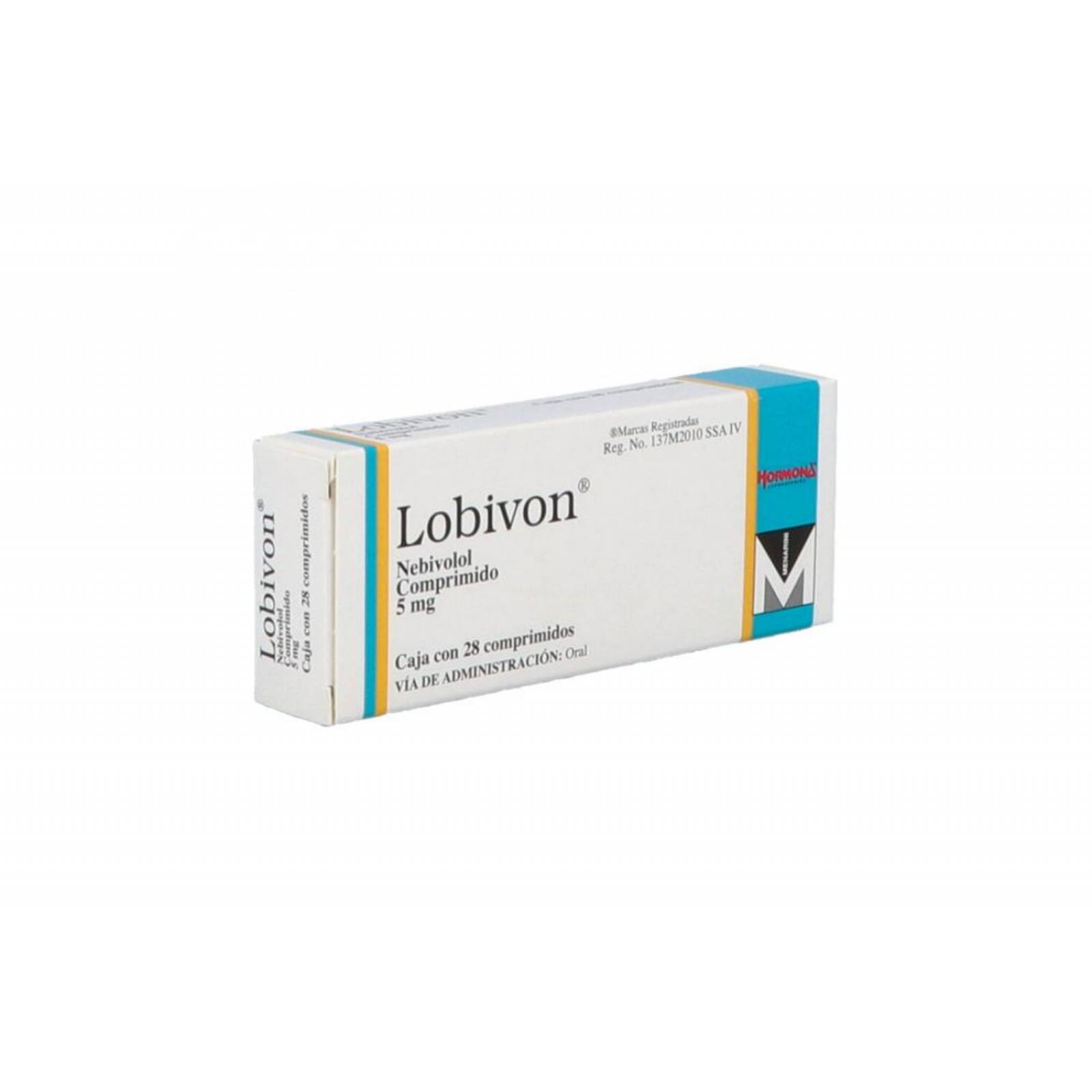 Lobivon 5 mg Caja Con 28 Comprimidos 