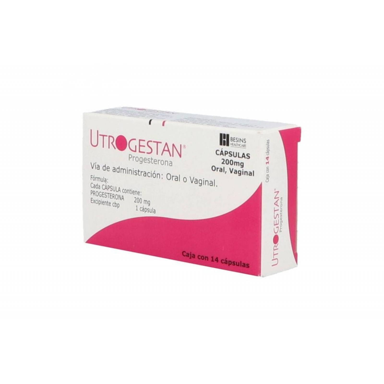 Utrogestan 200 mg Caja Con 14 Cápsulas SDT 