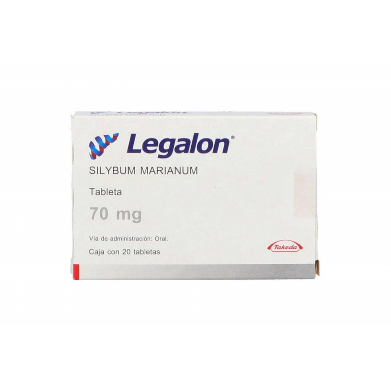 Legalon 70 mg Caja Con 20 Tabletas 