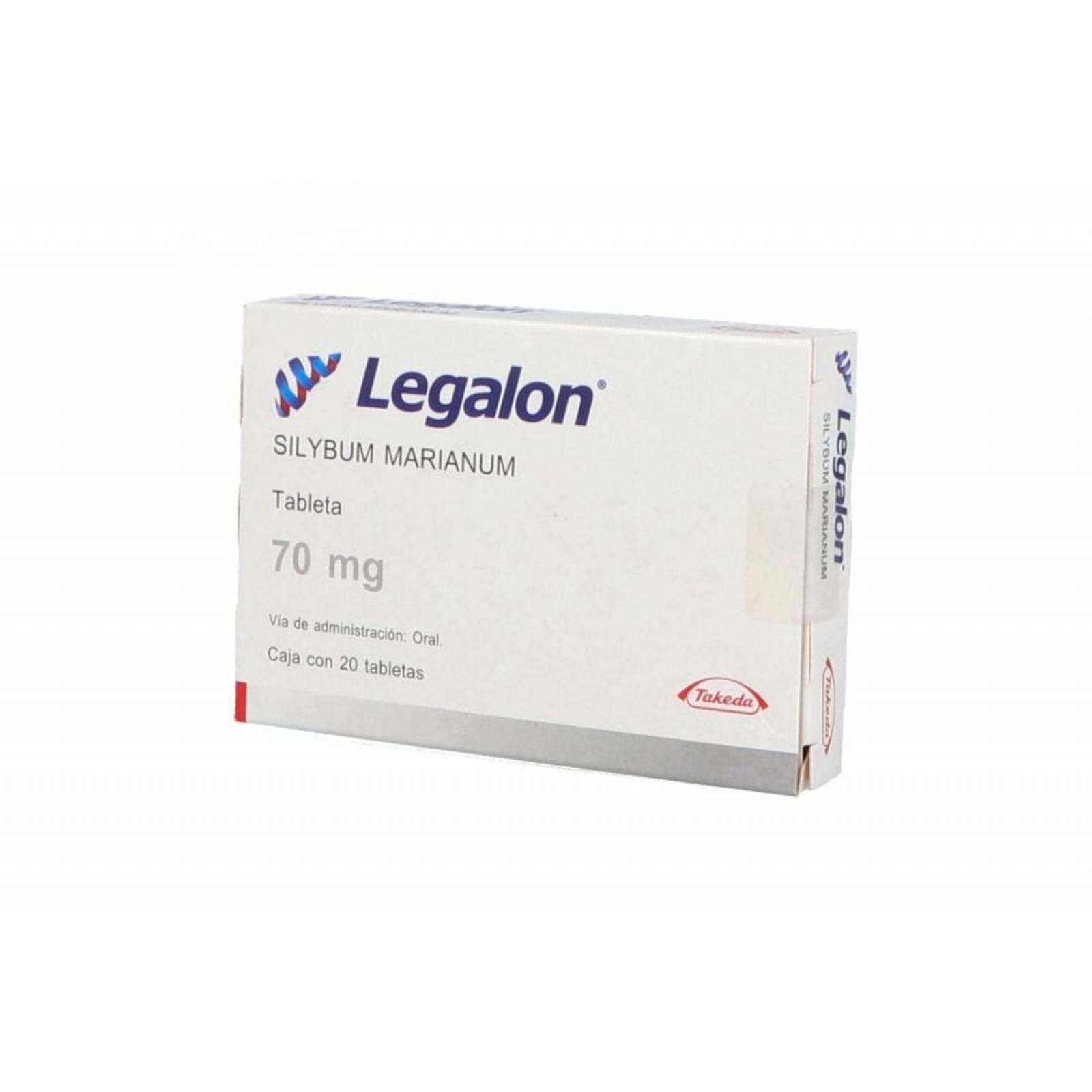 Legalon 70 mg Caja Con 20 Tabletas 