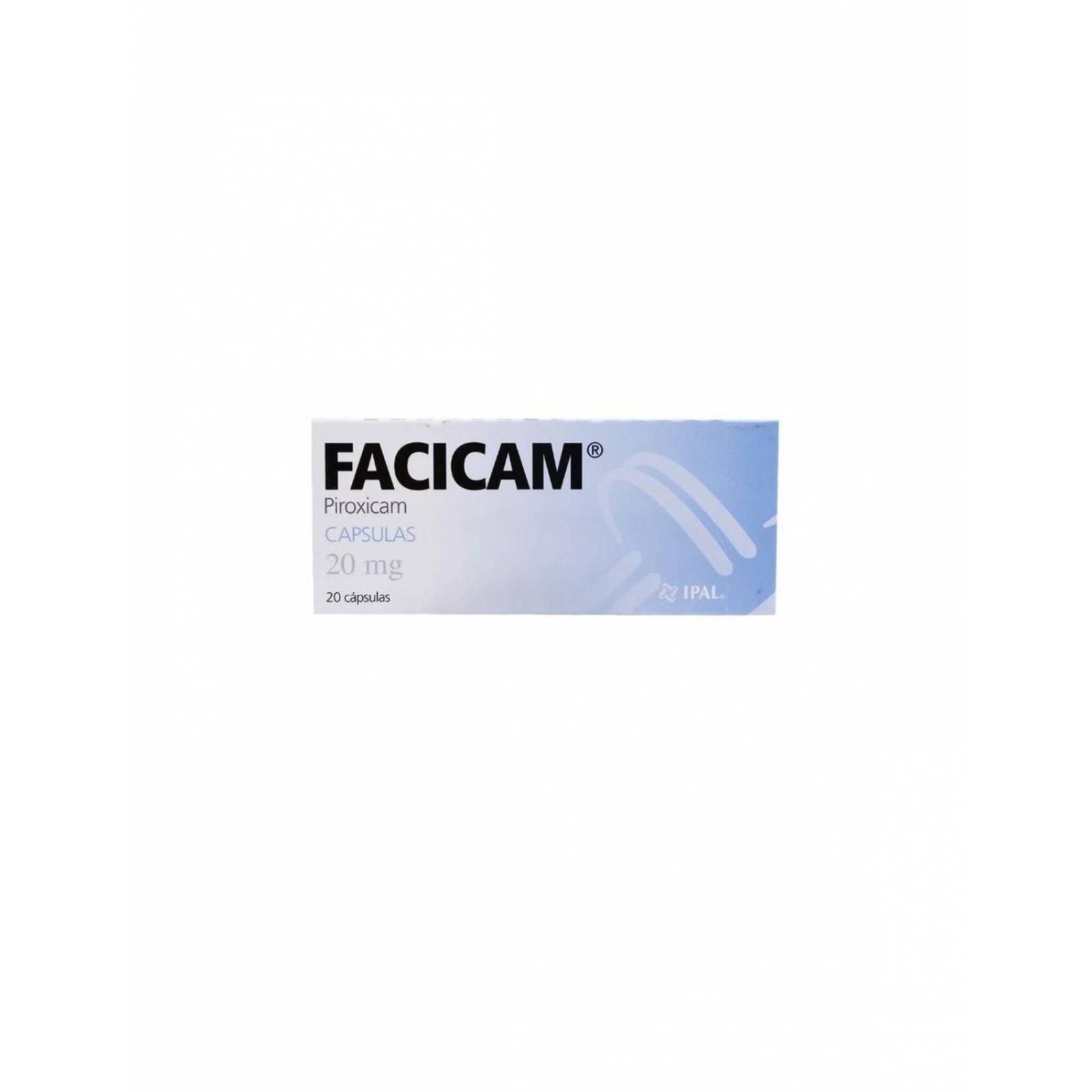 Facicam 20 mg Caja Con 20 Cápsulas 