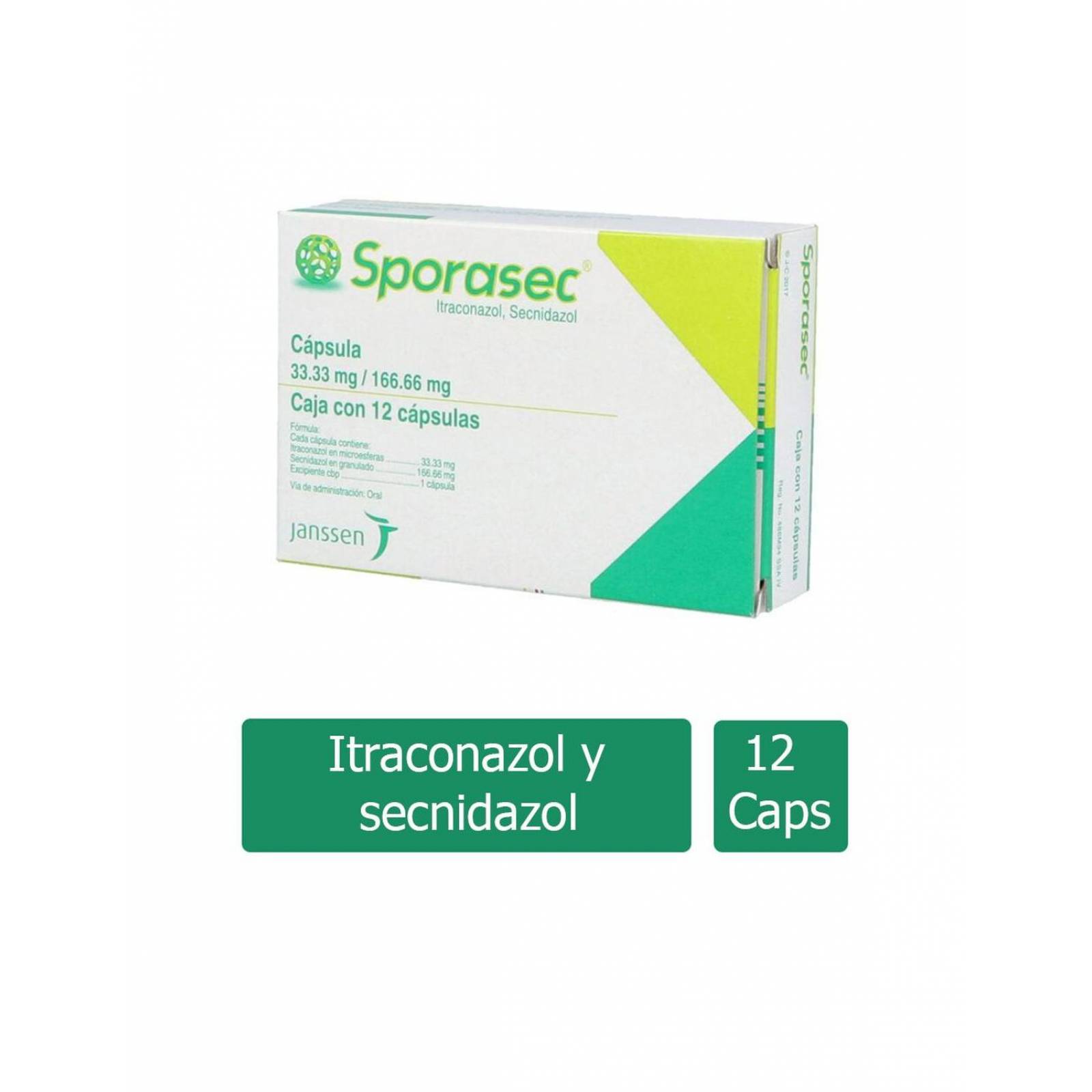 Sporasec Caja Con 12 Cápsulas 