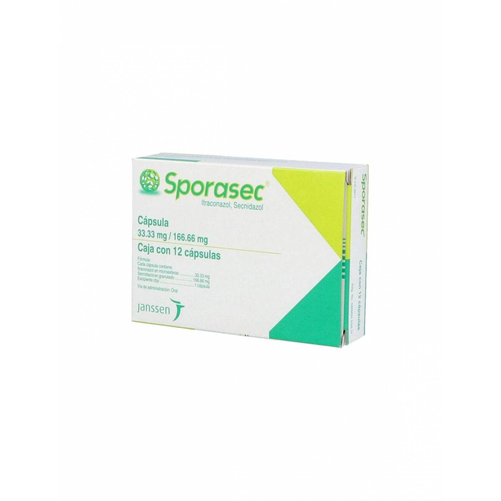 Sporasec Caja Con 12 Cápsulas 