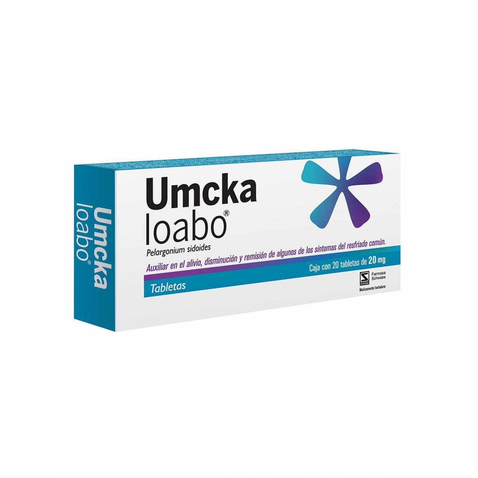 FRM-Umckaloabo 20 mg Caja Con 20 Tabletas 