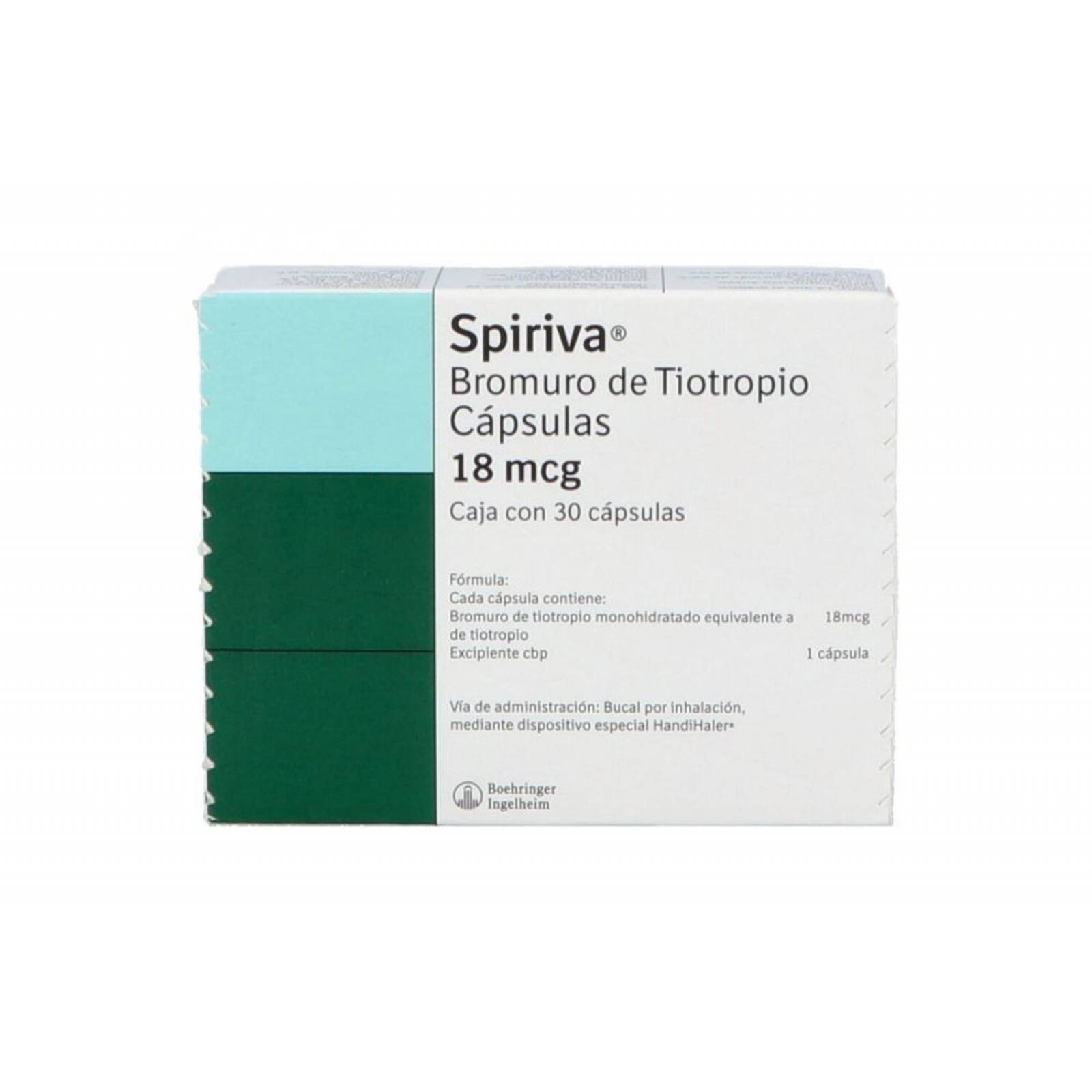 Spiriva 18 mcg Caja Con 30 Cápsulas 