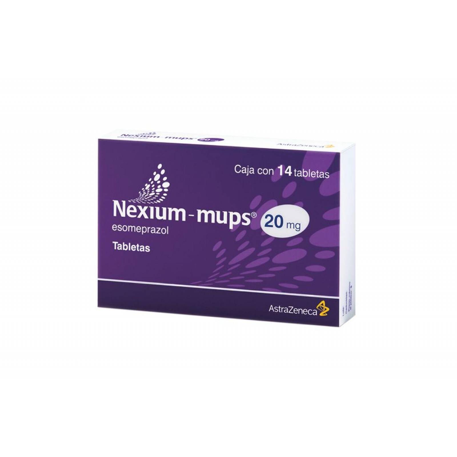 Nexium Mups 20 mg Caja Con 14 Tabletas 