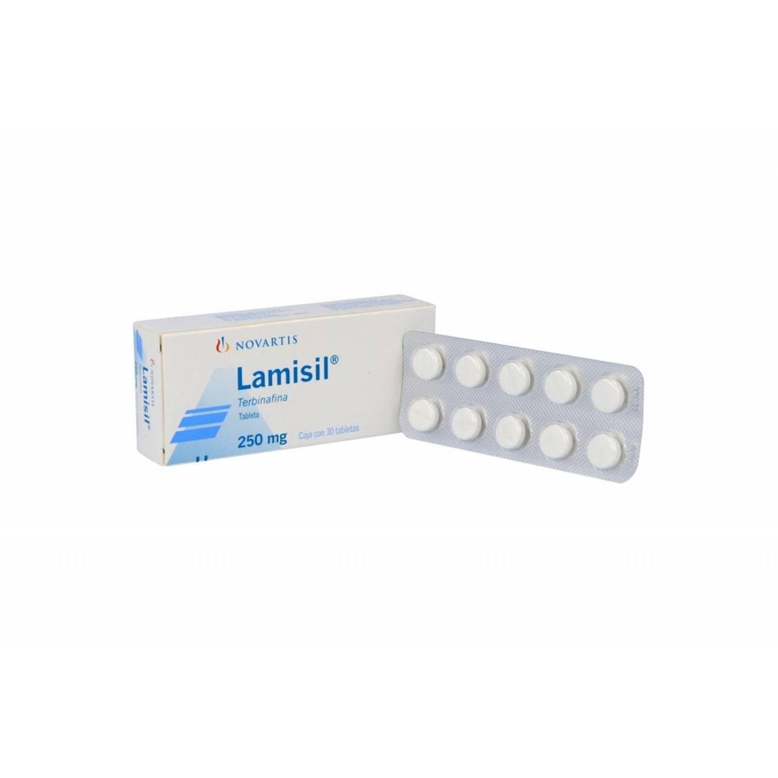 Lamisil 250mg Caja Con 30 Comprimidos 
