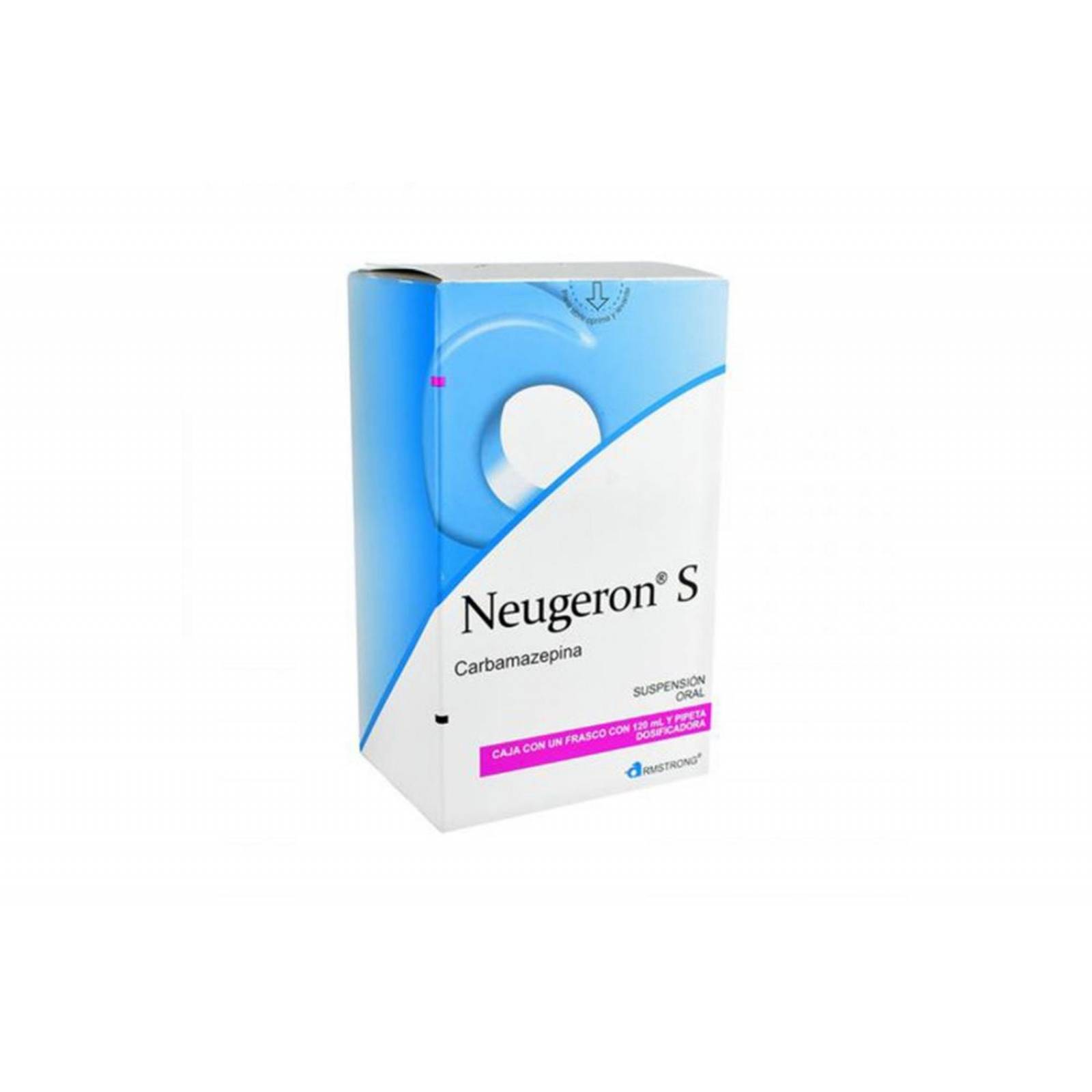 Neugeron S 100mg Suspensión Oral Frasco Dosificado Con 120 mL 