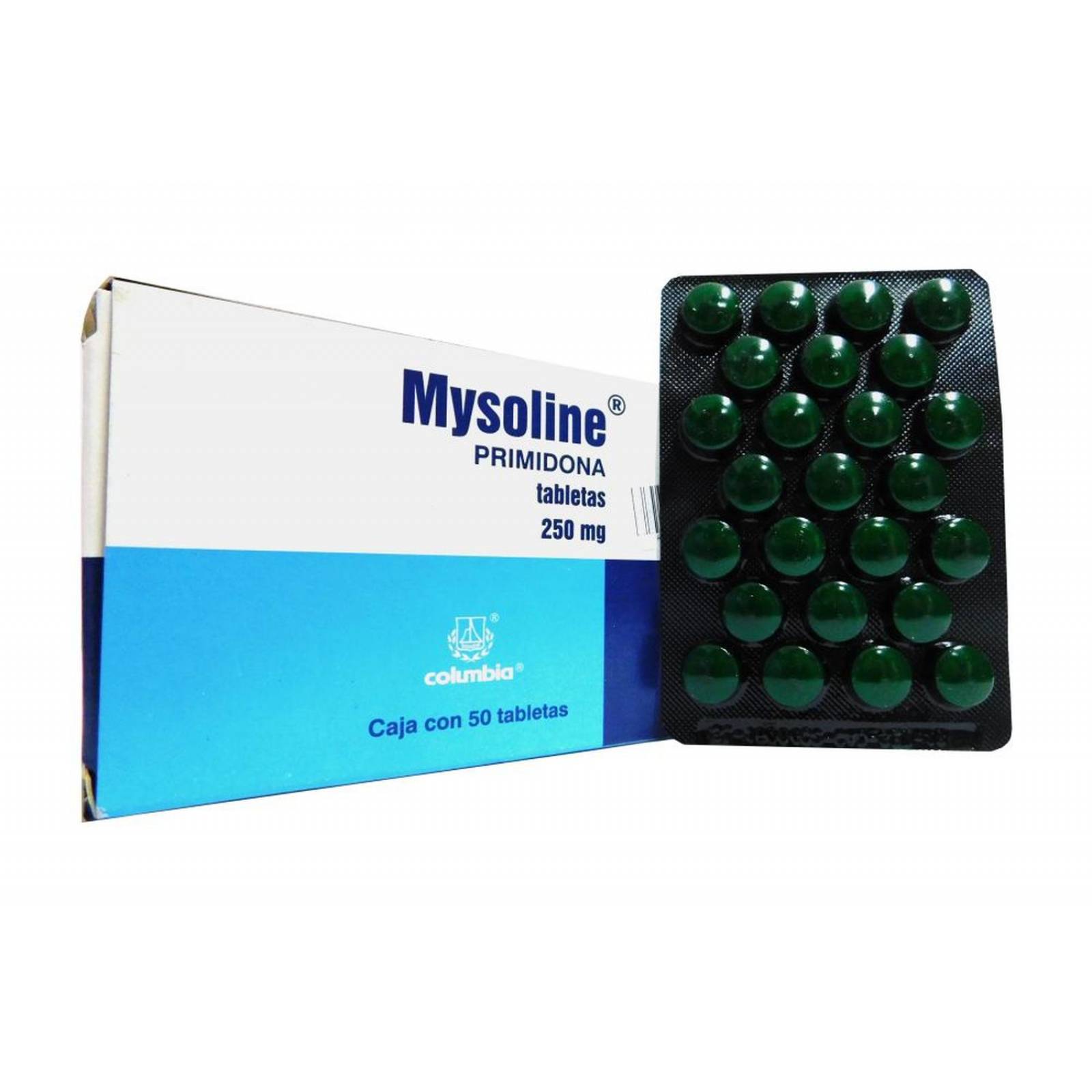 Mysoline 250 mg Caja Con 50 Tabletas 