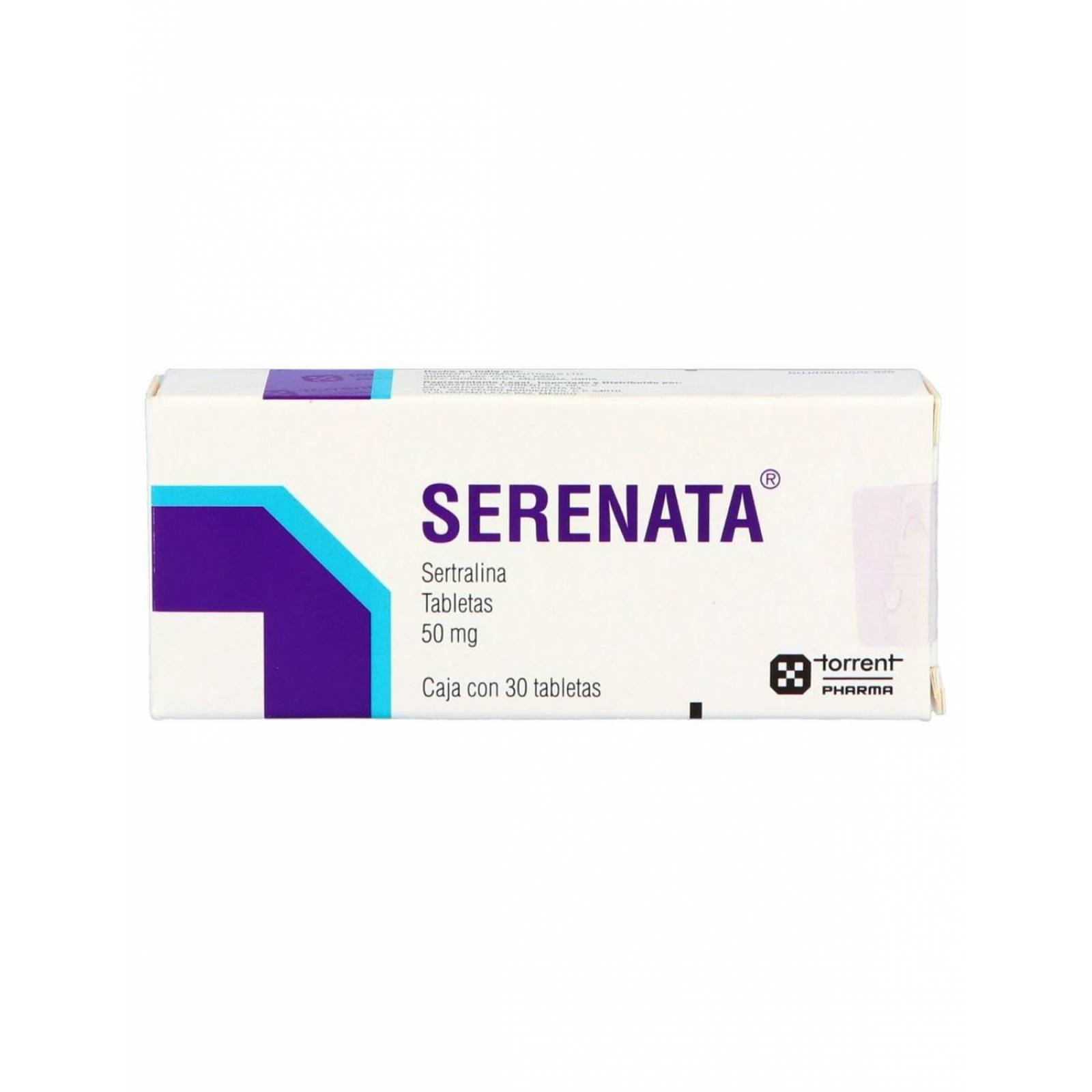 Serenata 50 mg Caja Con 30 Tabletas 