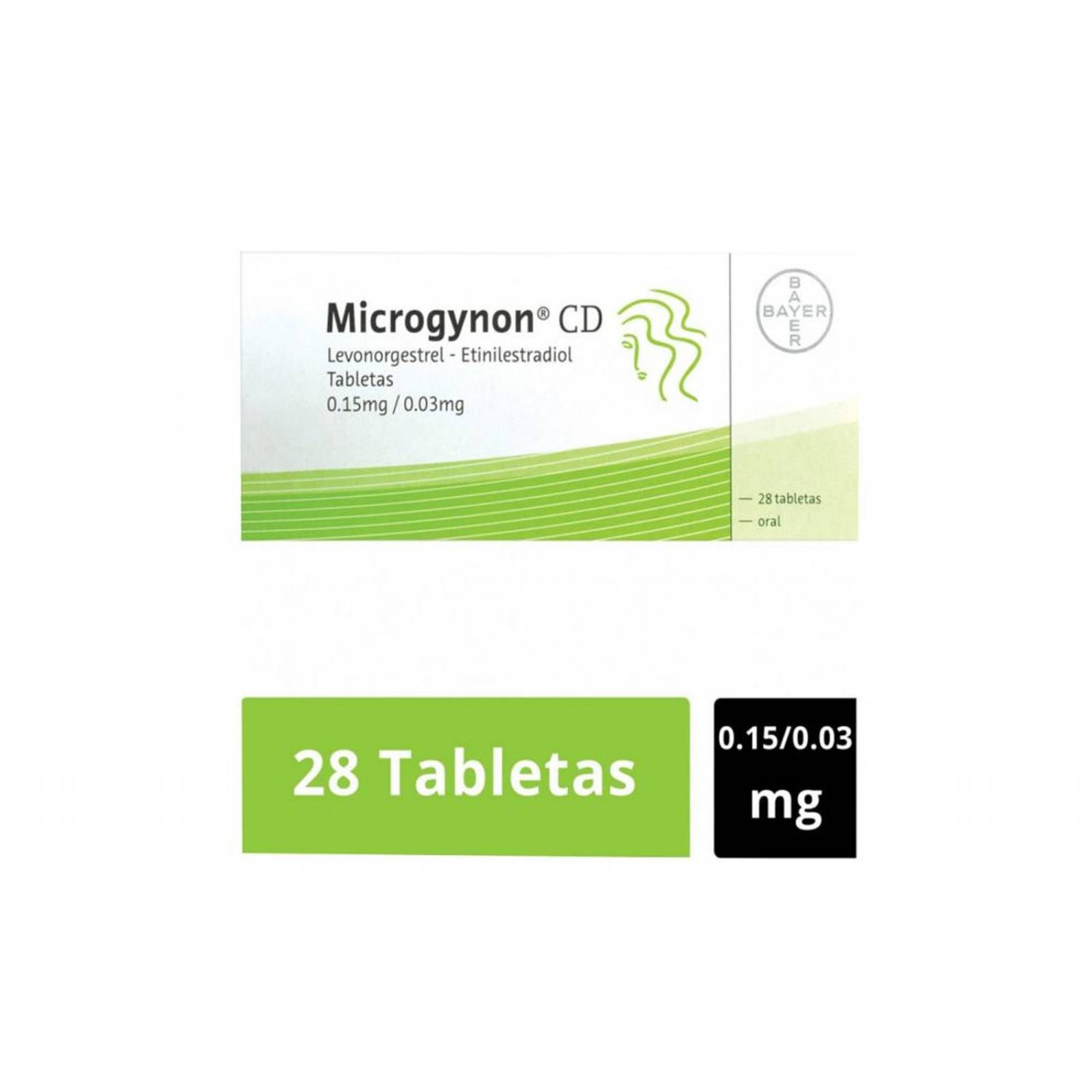 Microgynon CD Caja Con 28 Tabletas 