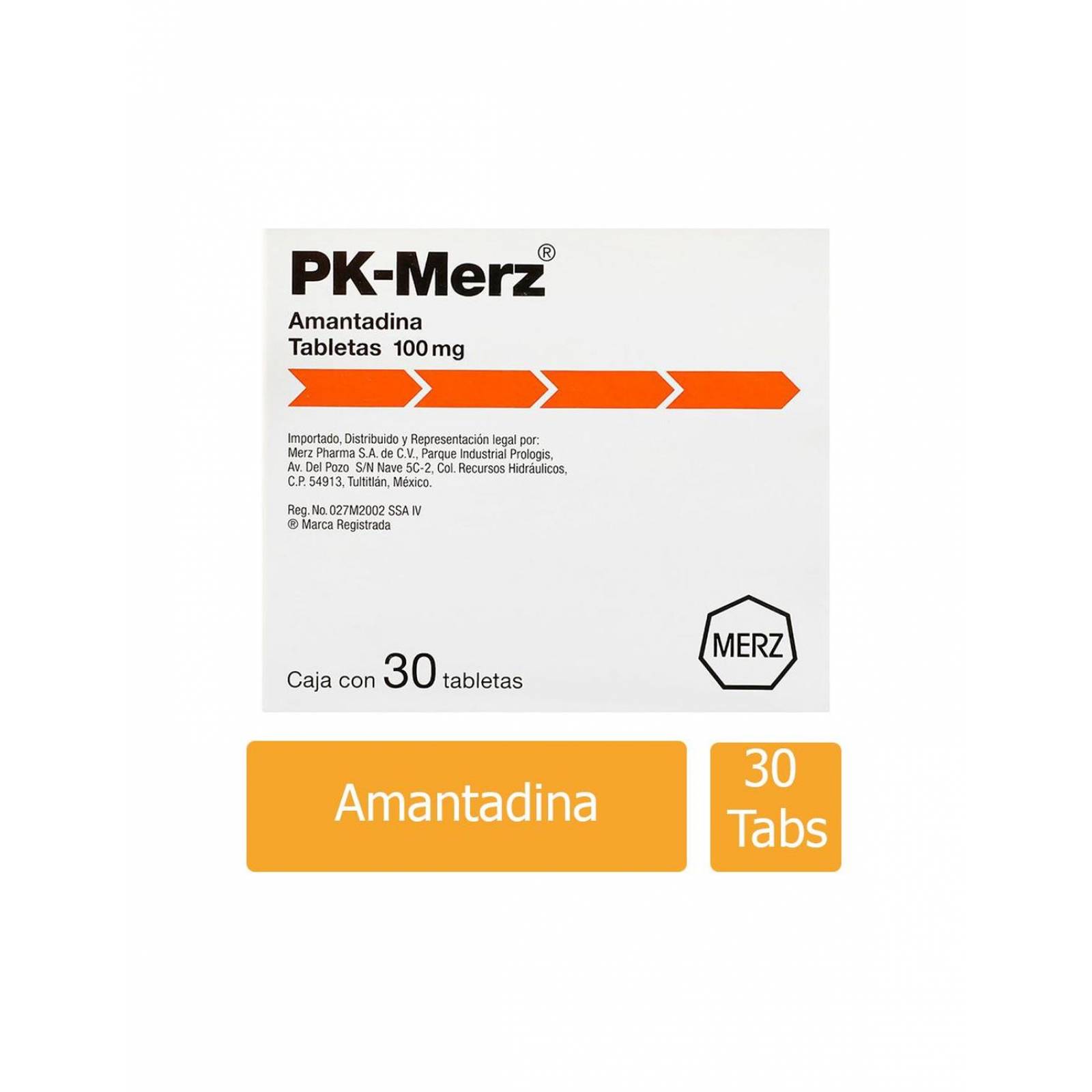 Pk Merz 100 mg Caja Con 30 Tabletas 