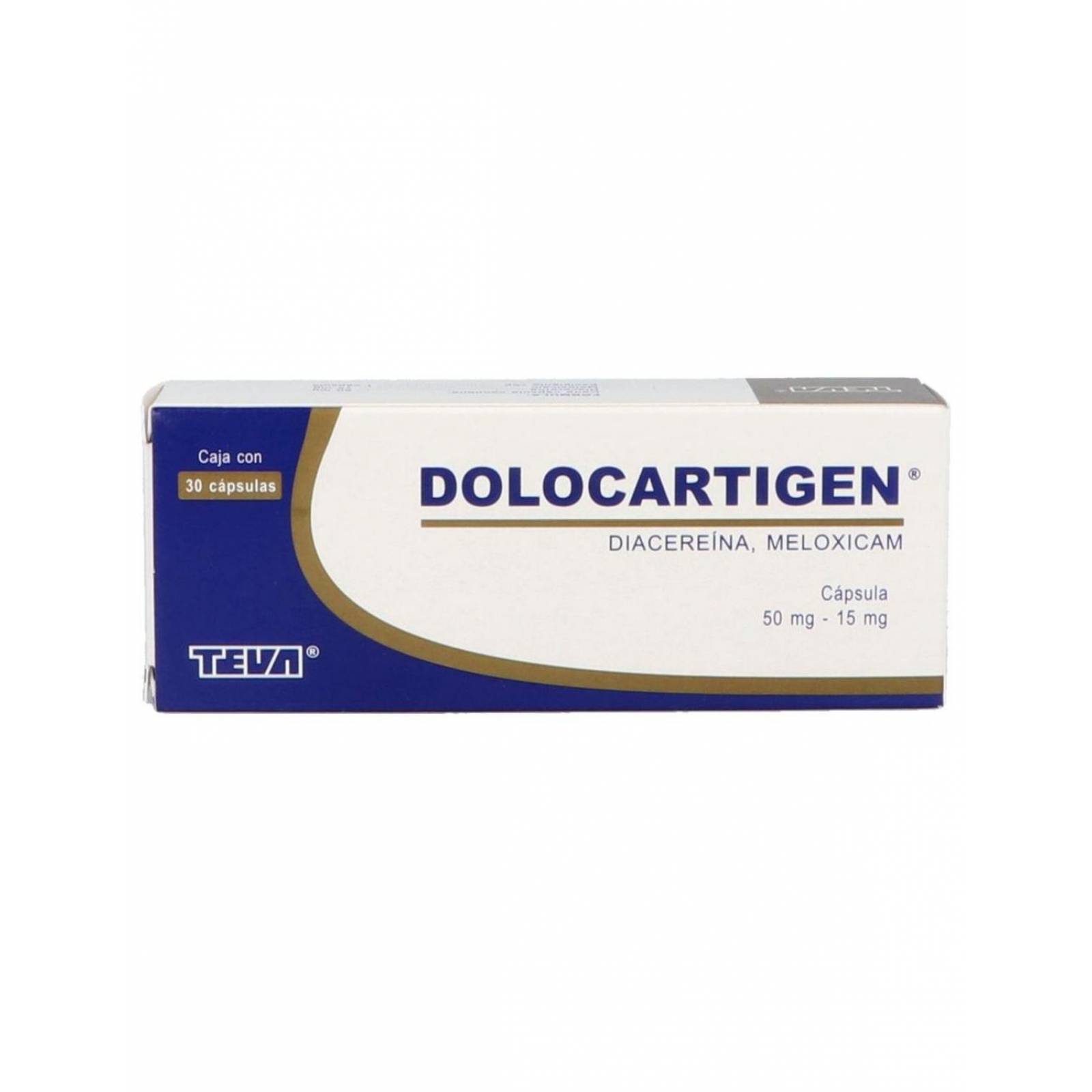 Dolocartigen 50 mg/15 mg Caja Con 30 Cápsulas 