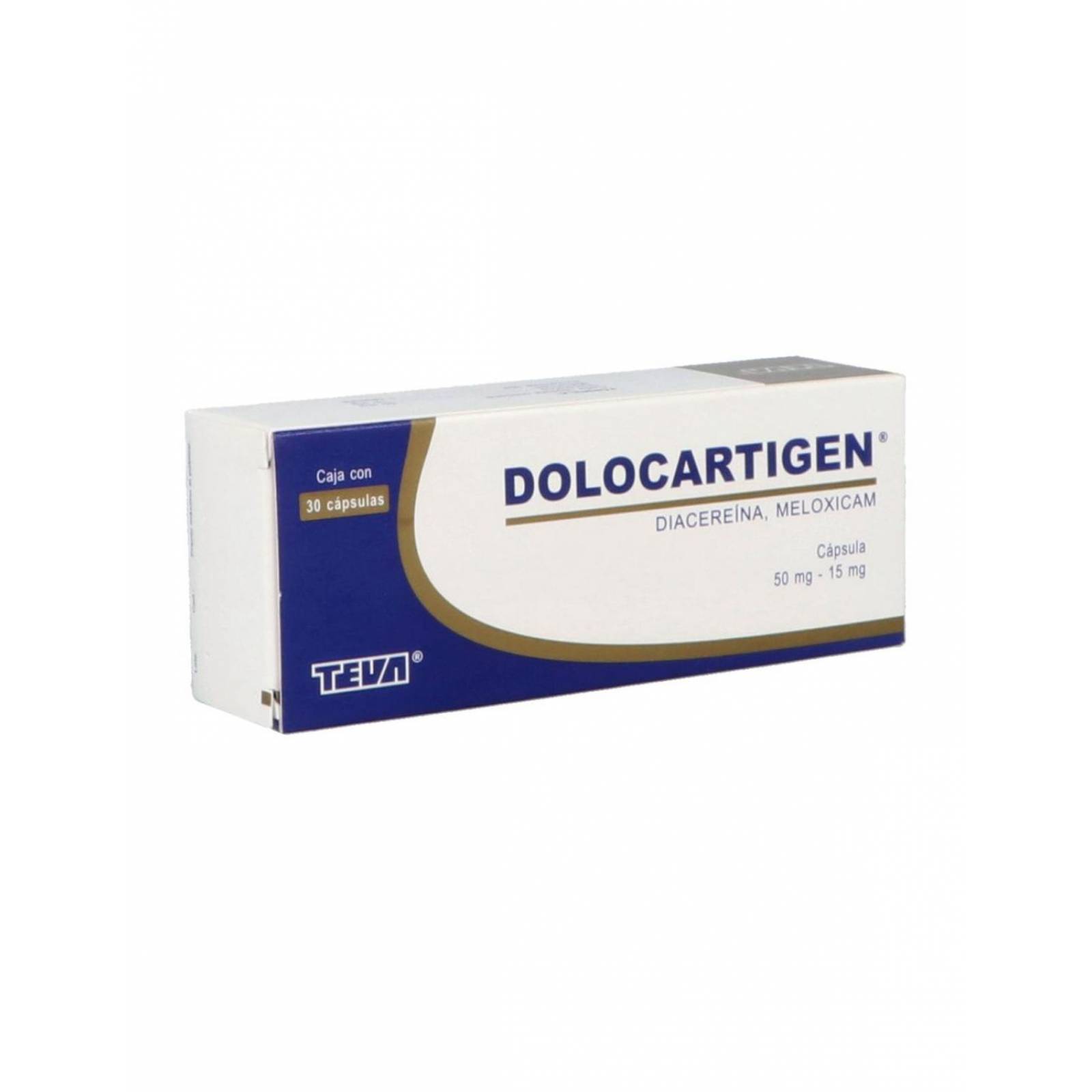 Dolocartigen 50 mg/15 mg Caja Con 30 Cápsulas 