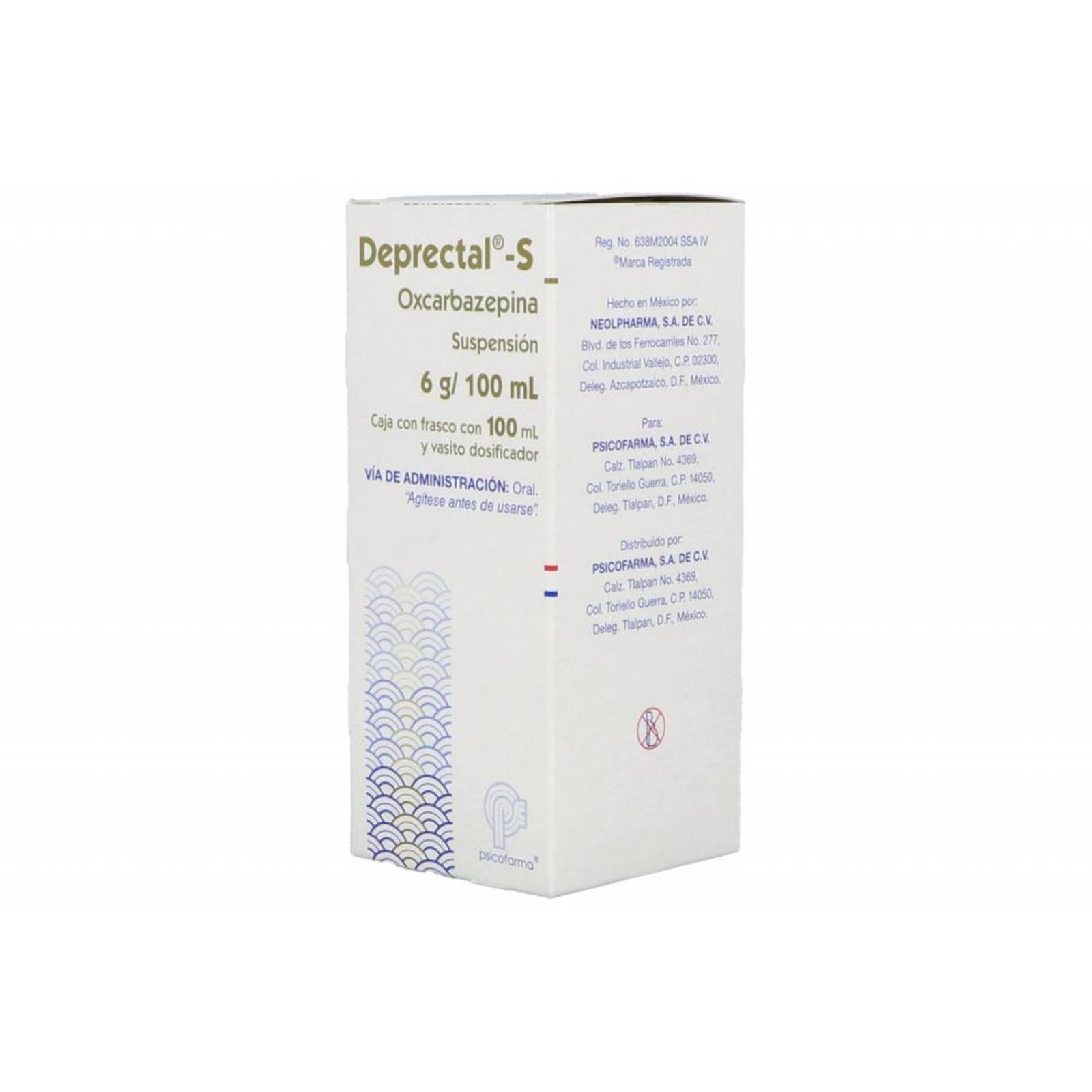 Deprectal S Suspensión 6 g Caja Con Frasco 100 mL 