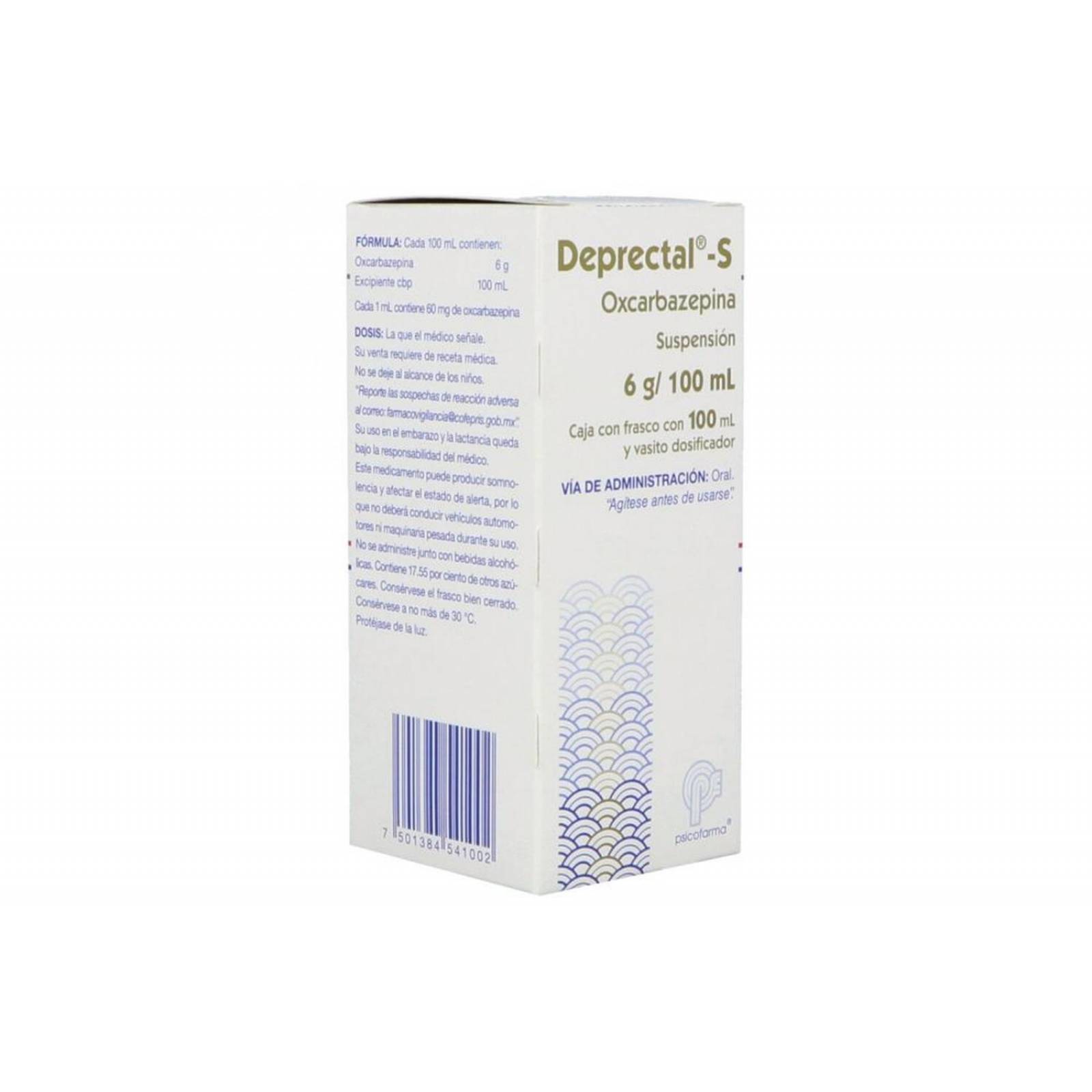 Deprectal S Suspensión 6 g Caja Con Frasco 100 mL 
