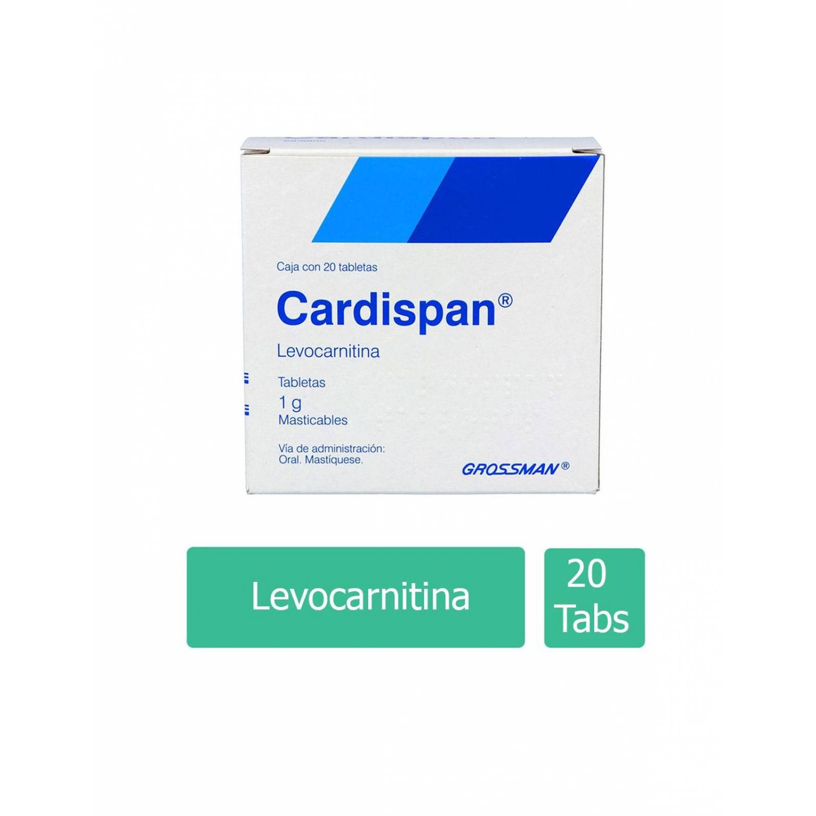 Cardispan Caja con 20 Tabletas 