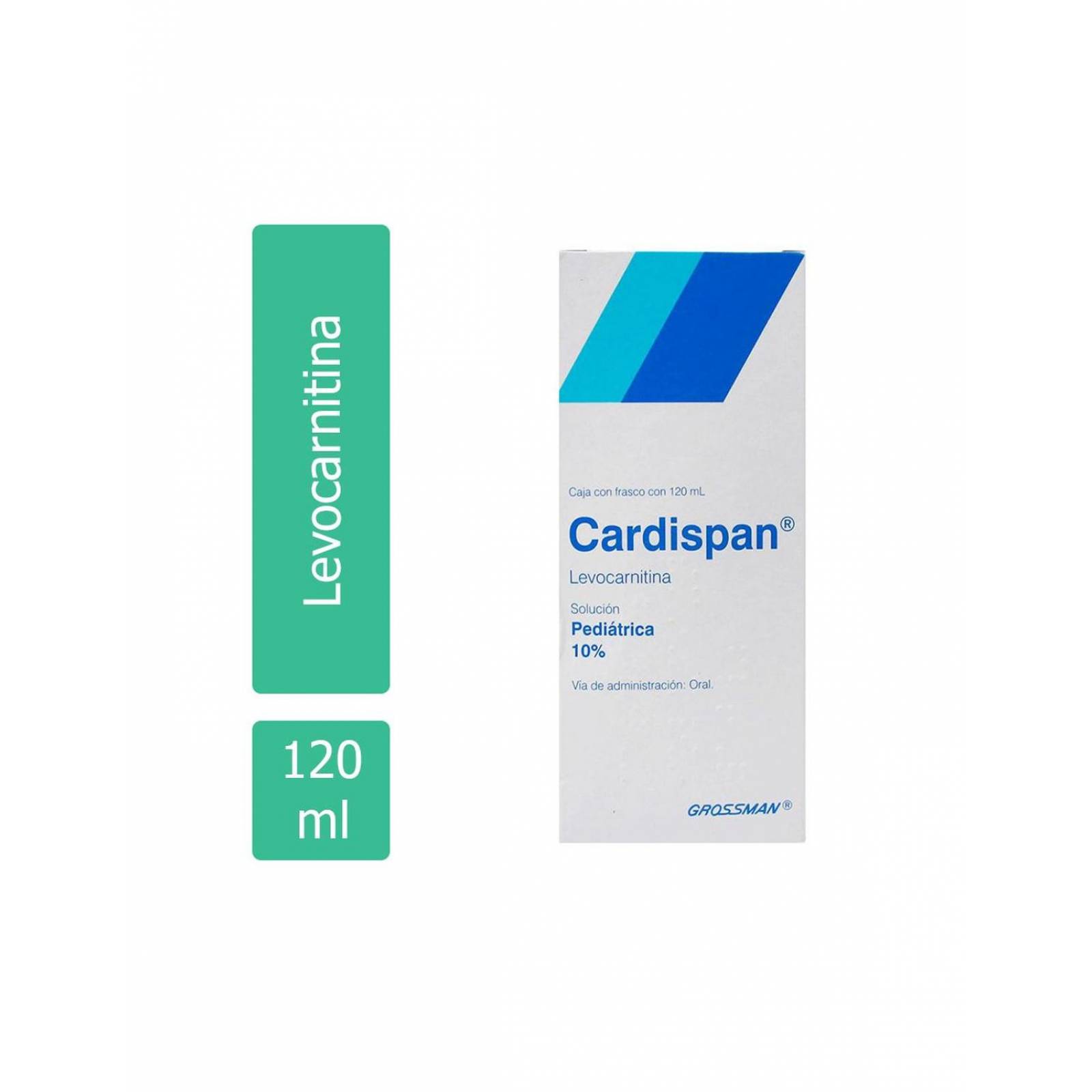 Cardispan Solución Pediátrica 10% Frasco Con 120 mL 