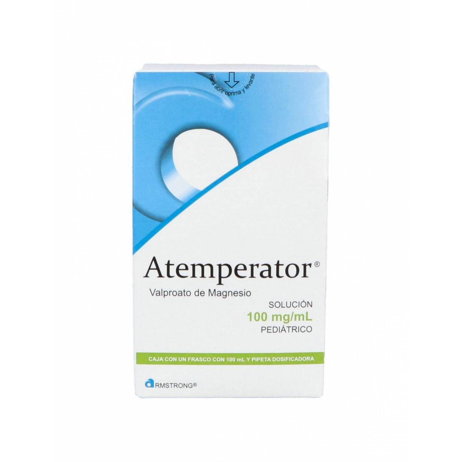 Atemperator Solución Pediátrico 10 g Caja Con Frasco Con 100 mL 