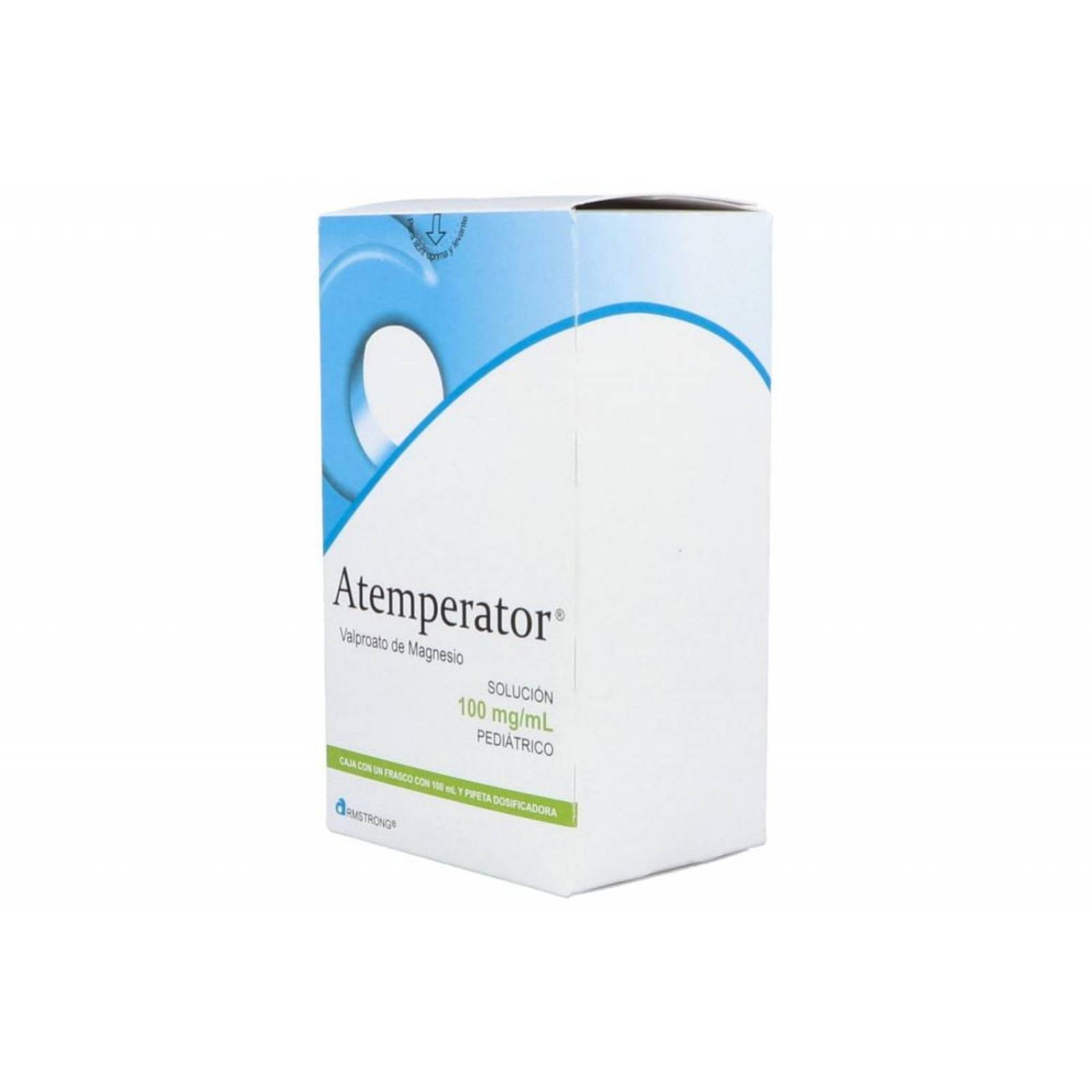 Atemperator Solución Pediátrico 10 g Caja Con Frasco Con 100 mL 