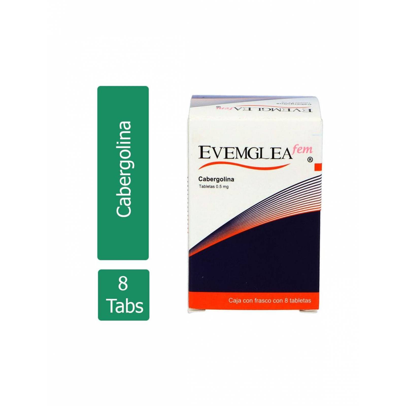 Evemglea Fem 0.5 mg Caja Con Frasco Con 8 Tabletas 
