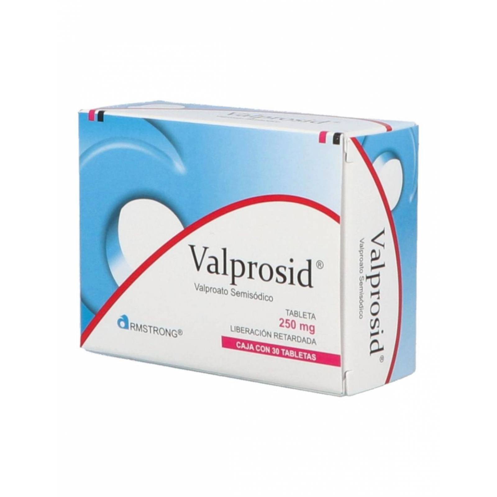 Valprosid 250 mg Caja Con 30 Tabletas 