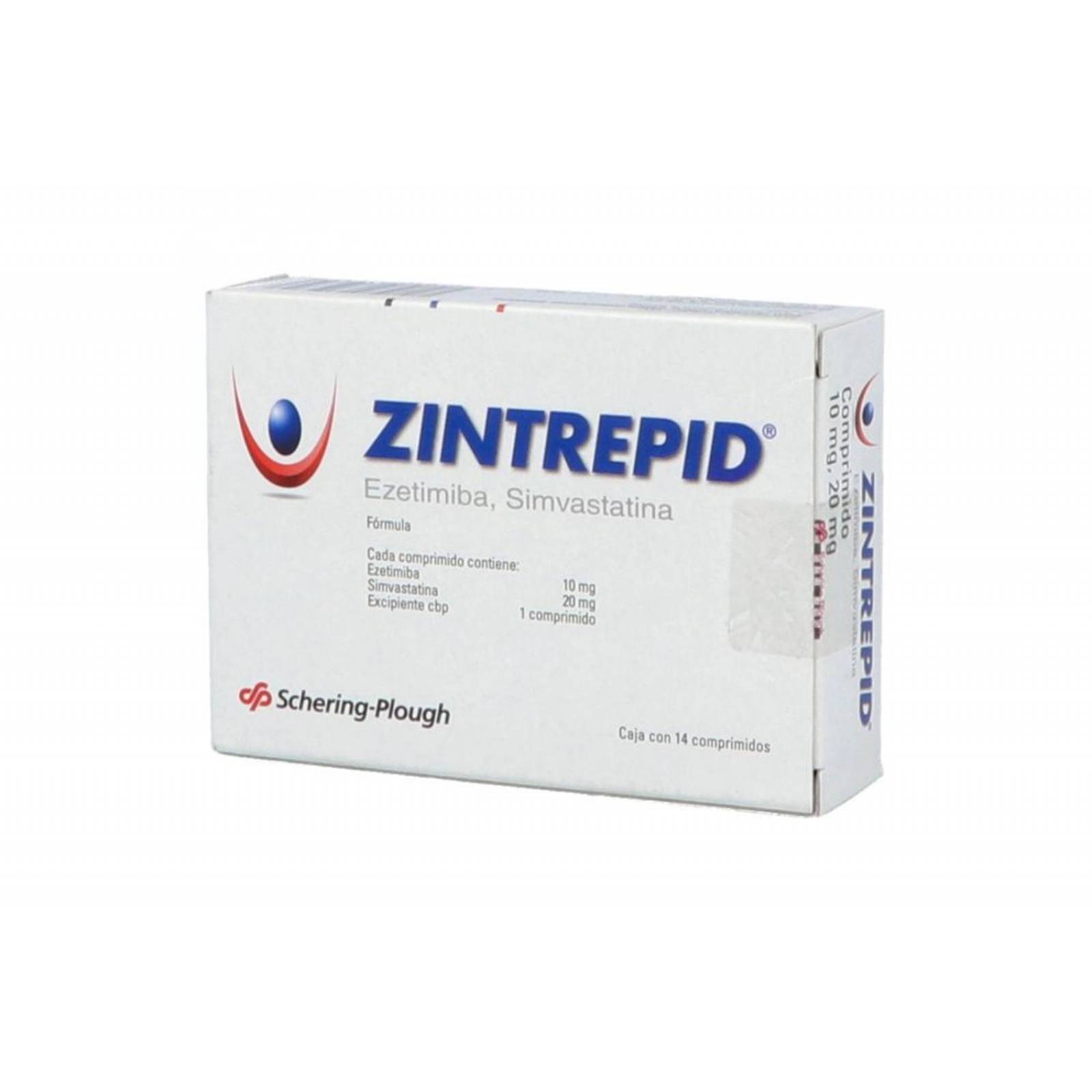 Zintrepid 10 mg/20 mg Caja Con 14 Comprimidos 