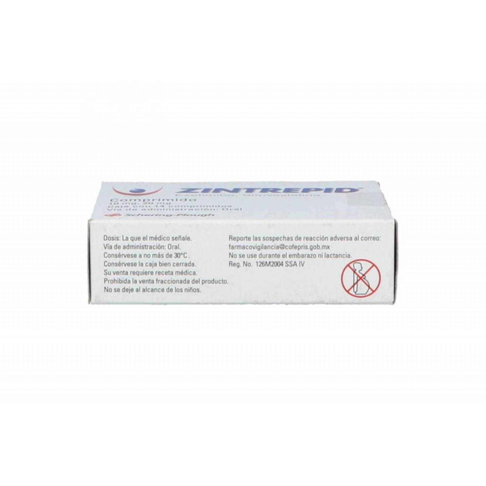 Zintrepid 10 mg/20 mg Caja Con 14 Comprimidos 