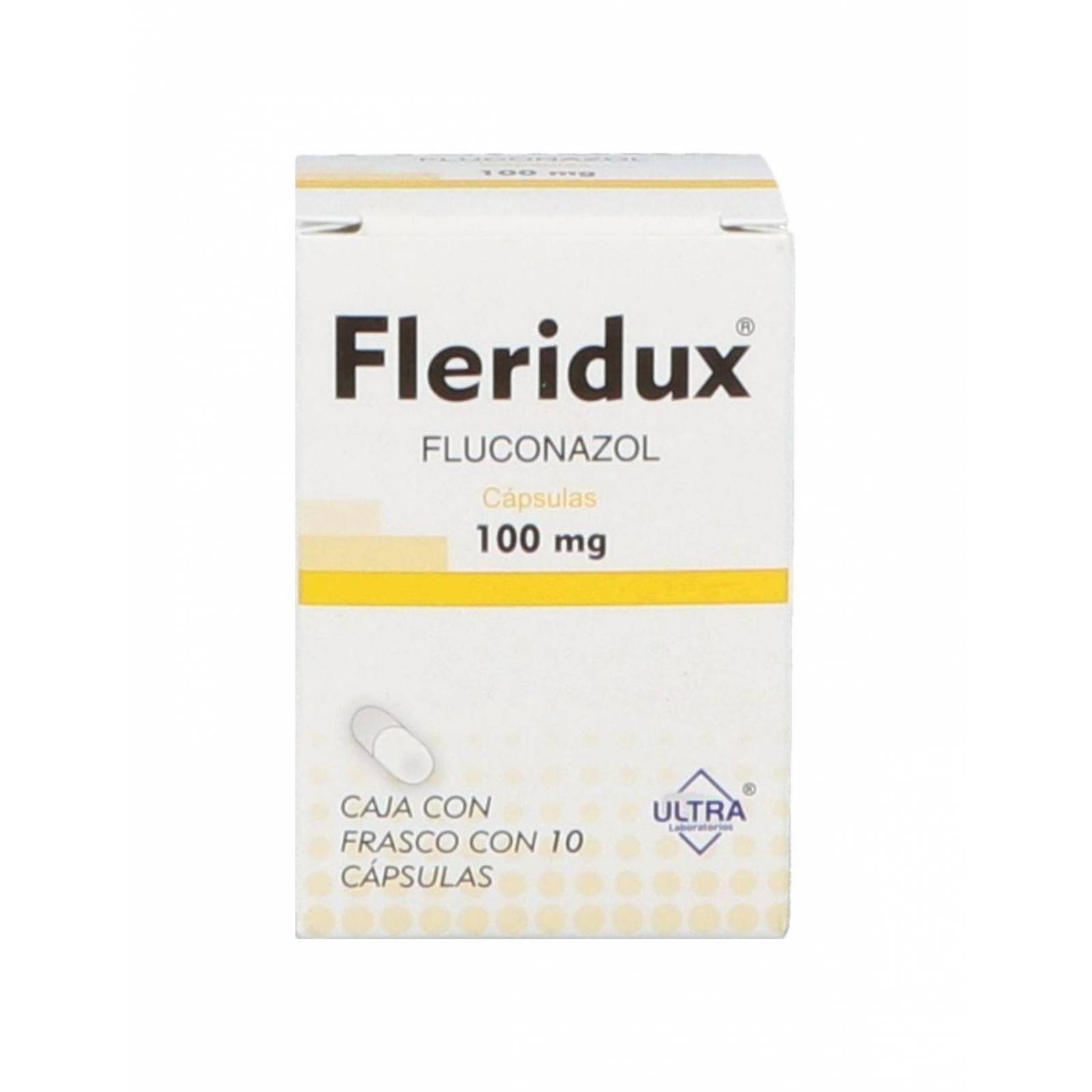Fleridux 100 mg Caja Con 10 Cápsulas 