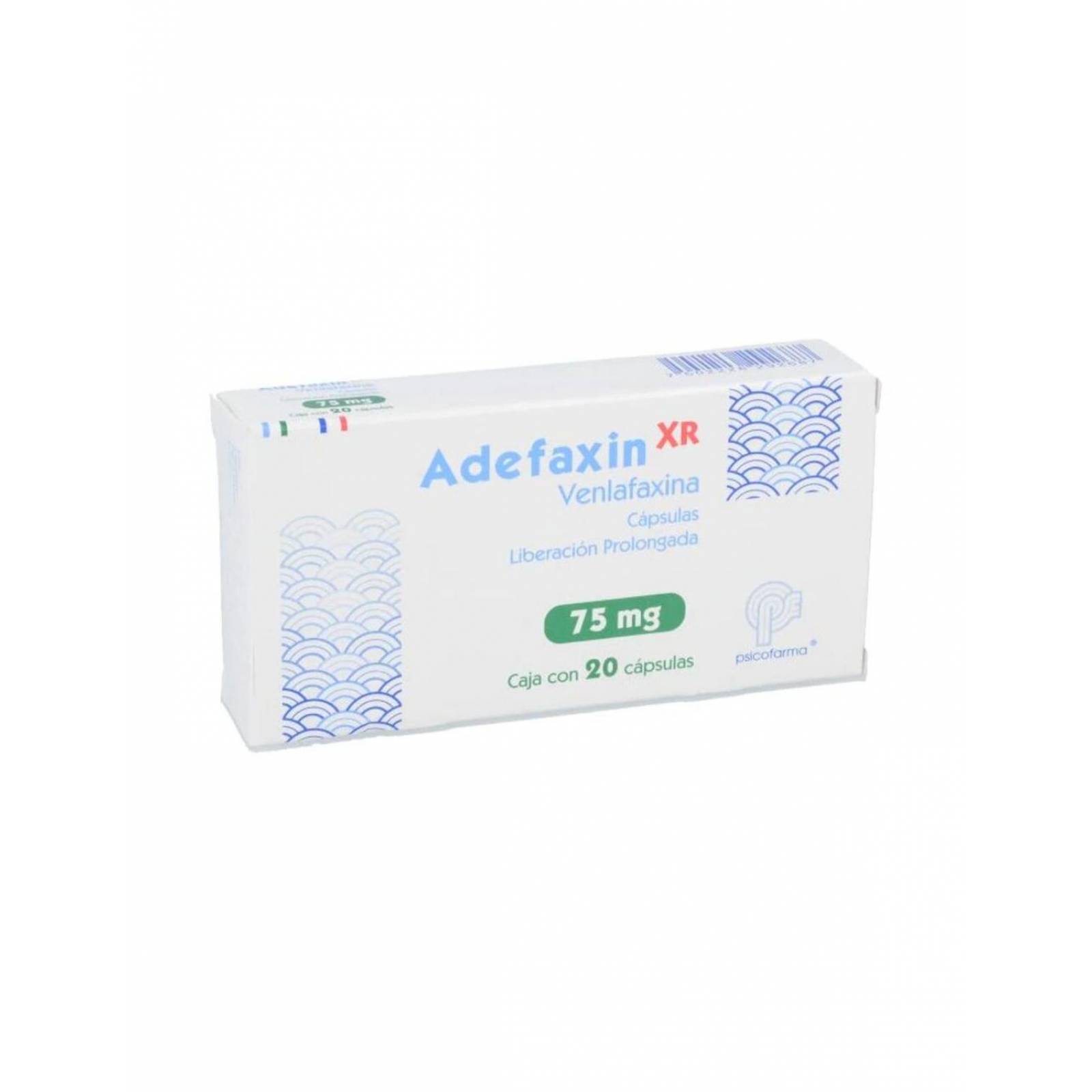 Adefaxin XR 75 mg Caja Con 20 Cápsulas 