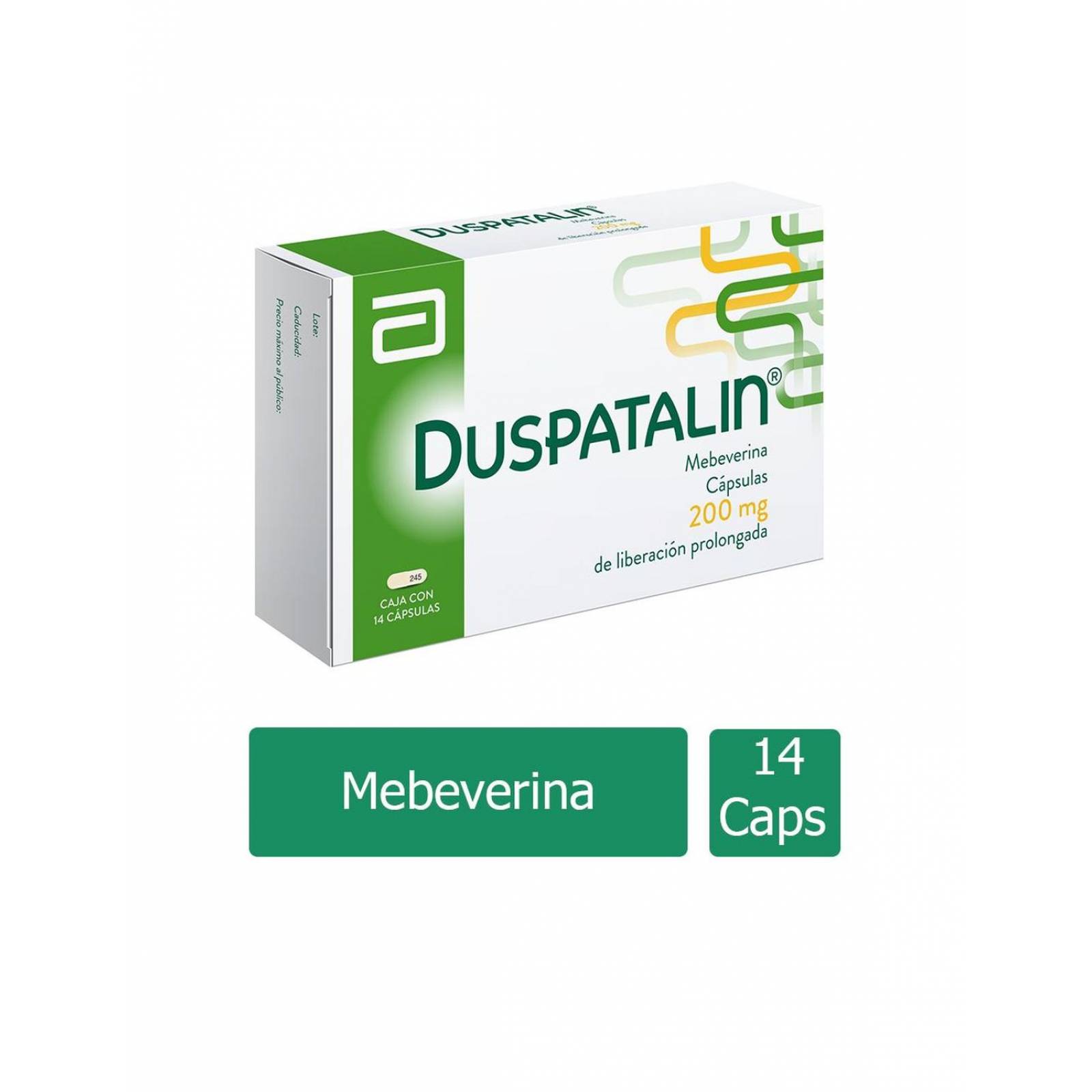FRM-Duspatalin 200 mg Caja Con 14 Cápsulas 