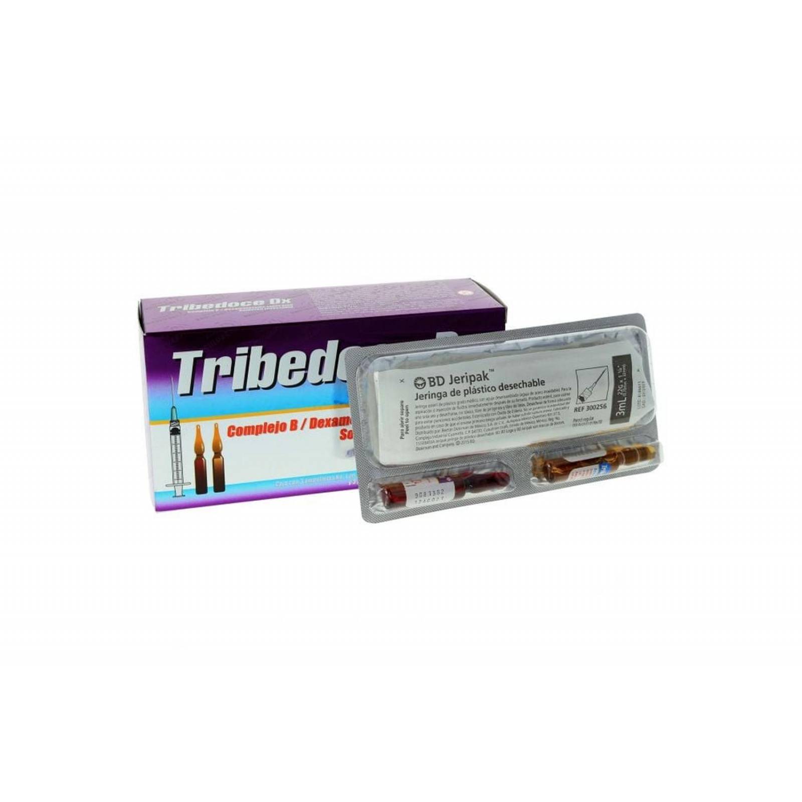 Tribedoce Dx Caja Con 3 Ampolletas Y 3 Jeringas