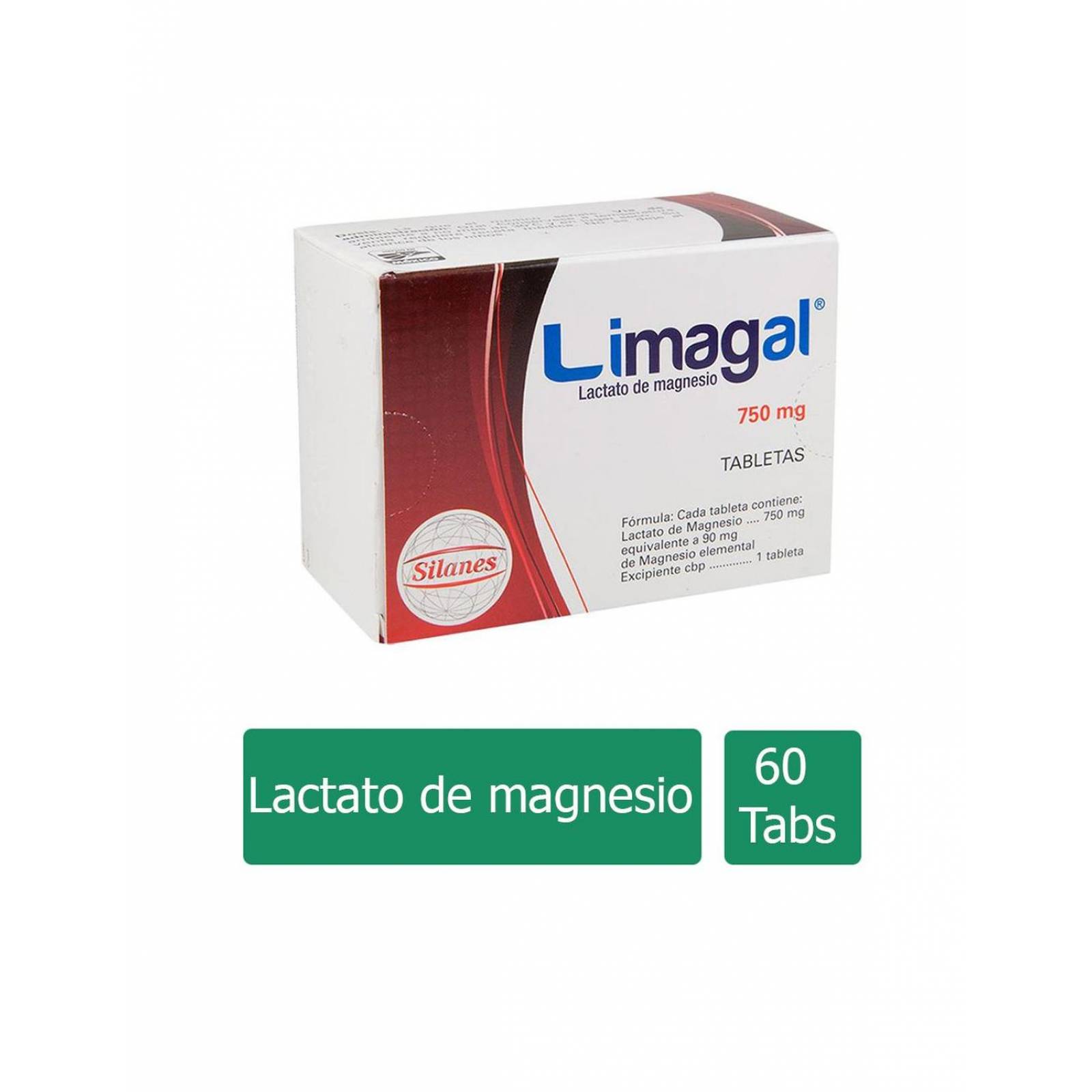 Limagal 750 mg Caja Con 60 Tabletas 