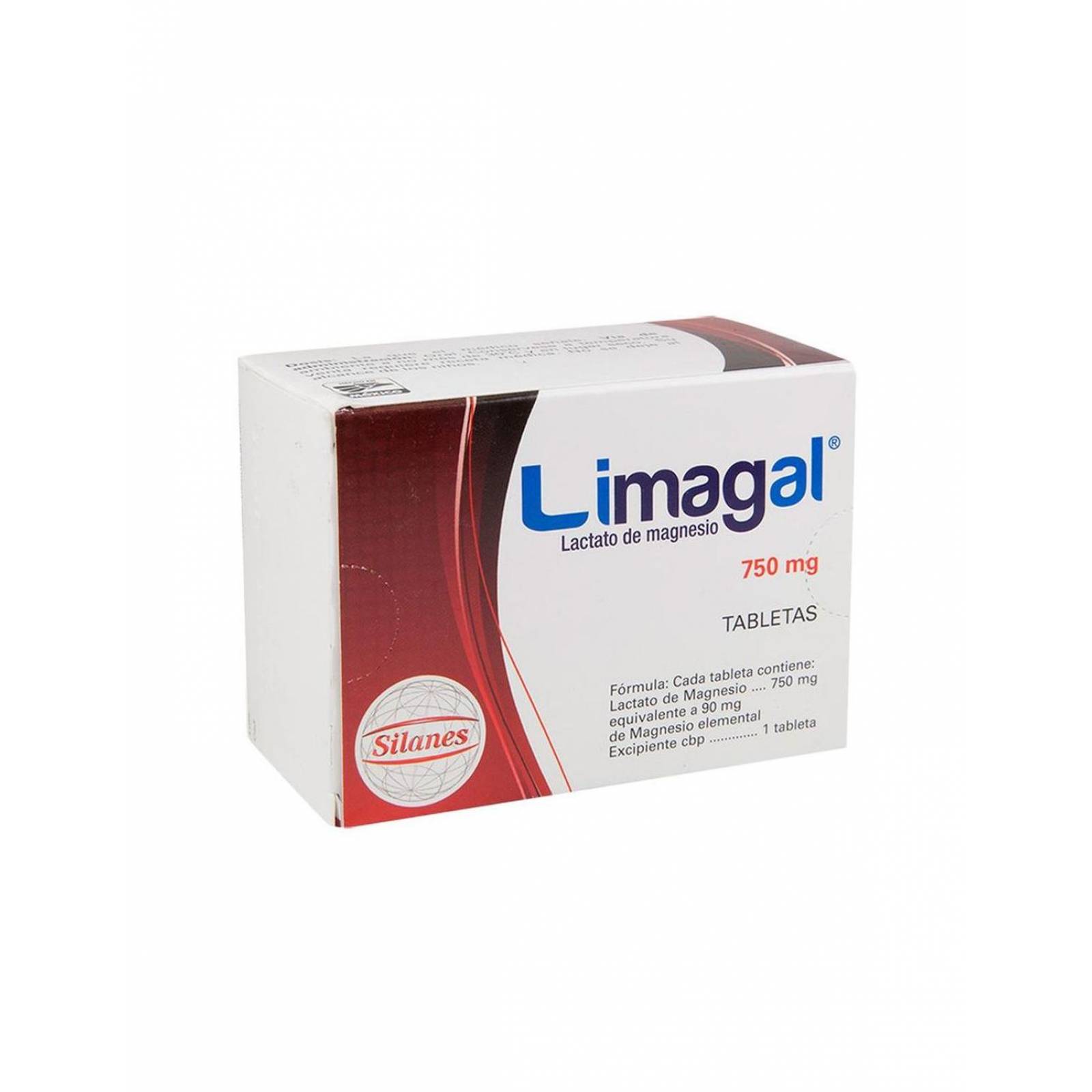 Limagal 750 mg Caja Con 60 Tabletas 