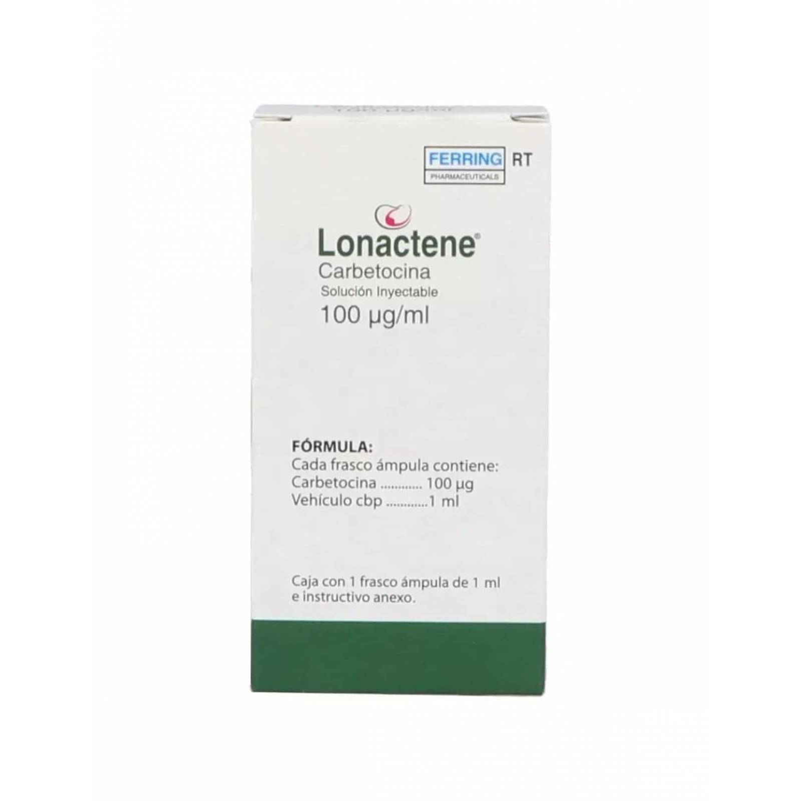 Lonactene RT 100 Mcg/mL Con 1 Frasco Ámpula Con 1 mL 