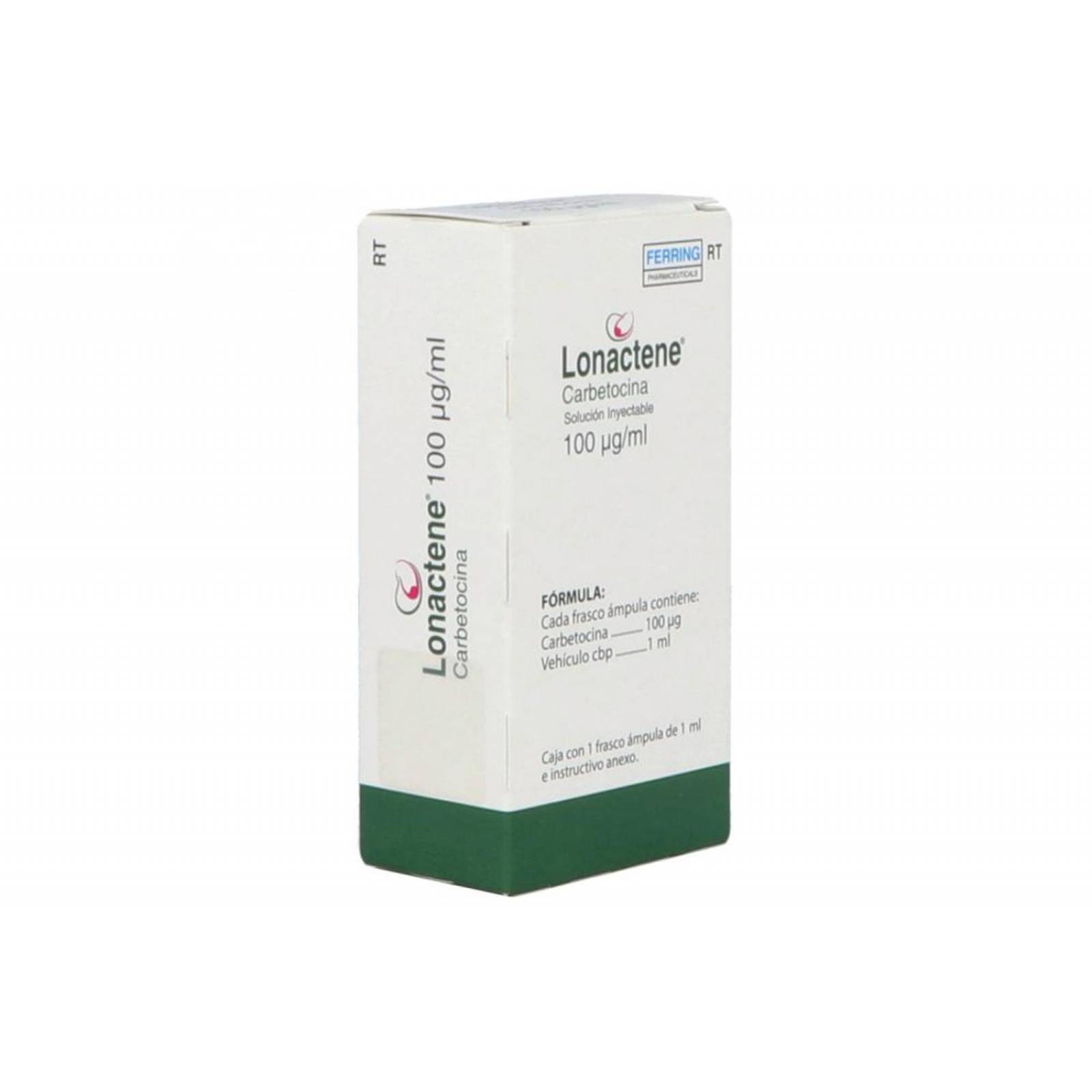 Lonactene RT 100 Mcg/mL Con 1 Frasco Ámpula Con 1 mL 