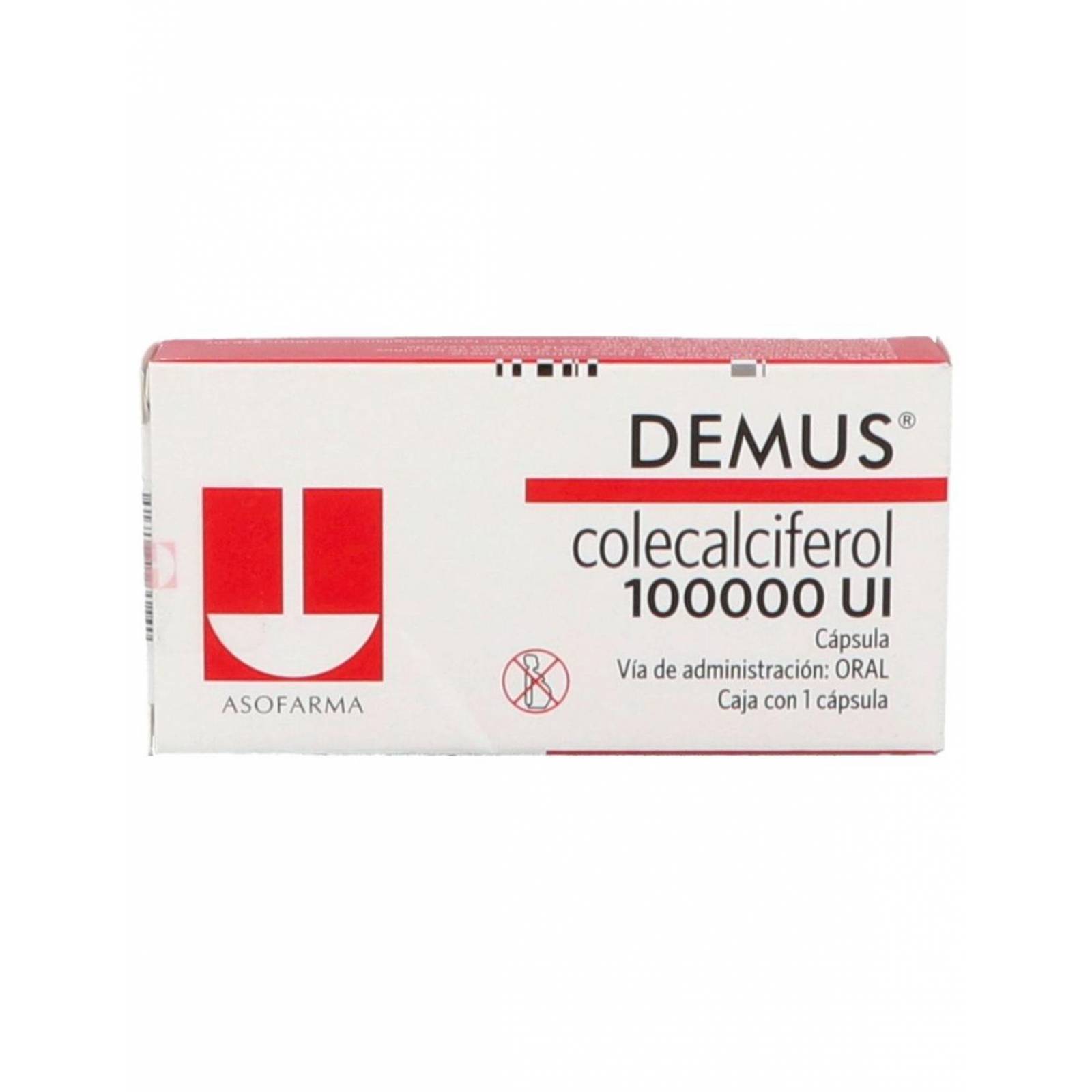 Demus 100000 Ui Caja Con 1 Cápsula 