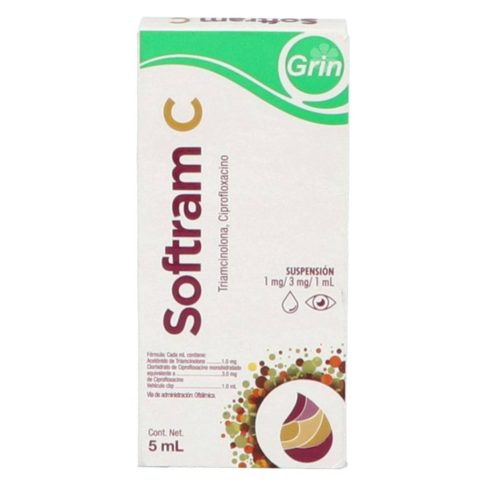 Softram C Suspensión Caja Con Frasco Gotero Con 5 mL 