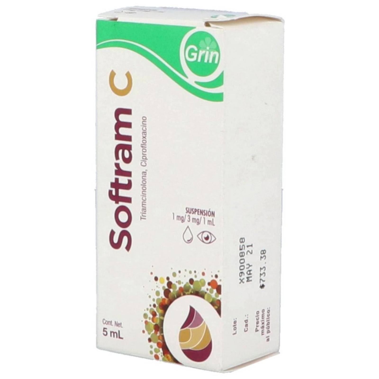 Softram C Suspensión Caja Con Frasco Gotero Con 5 mL 