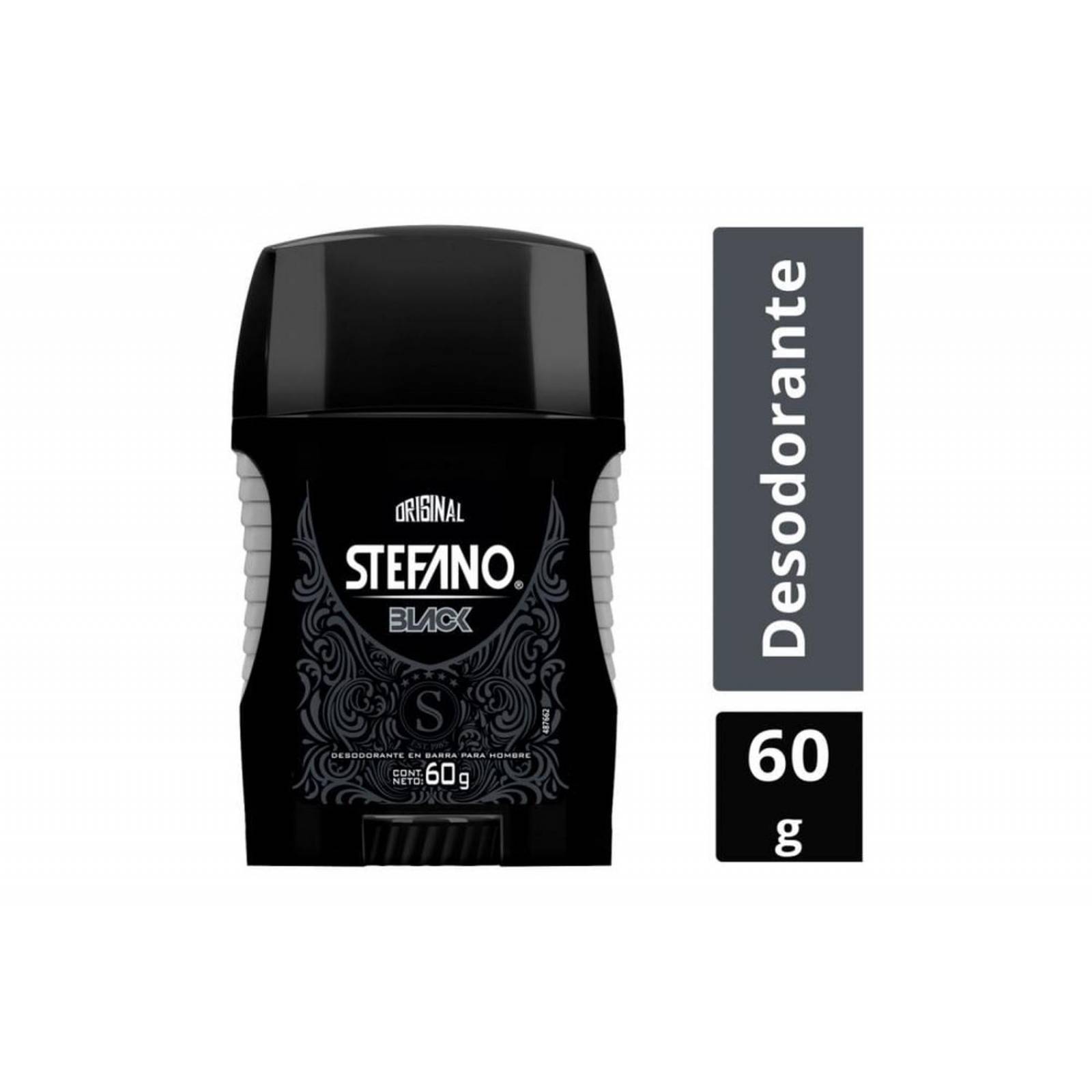 Stefano Black Barra Con 60 g De Desodorante 
