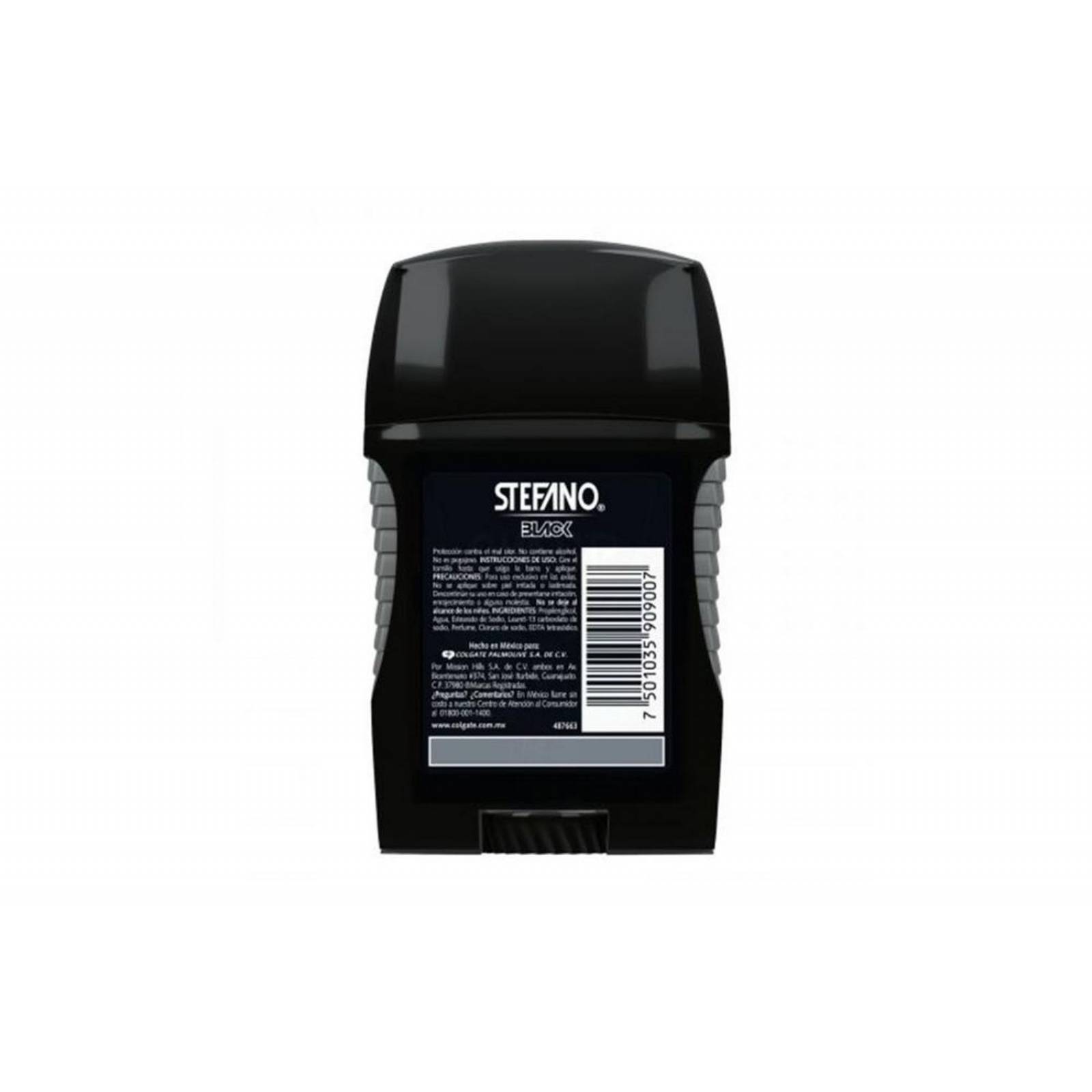 Stefano Black Barra Con 60 g De Desodorante 