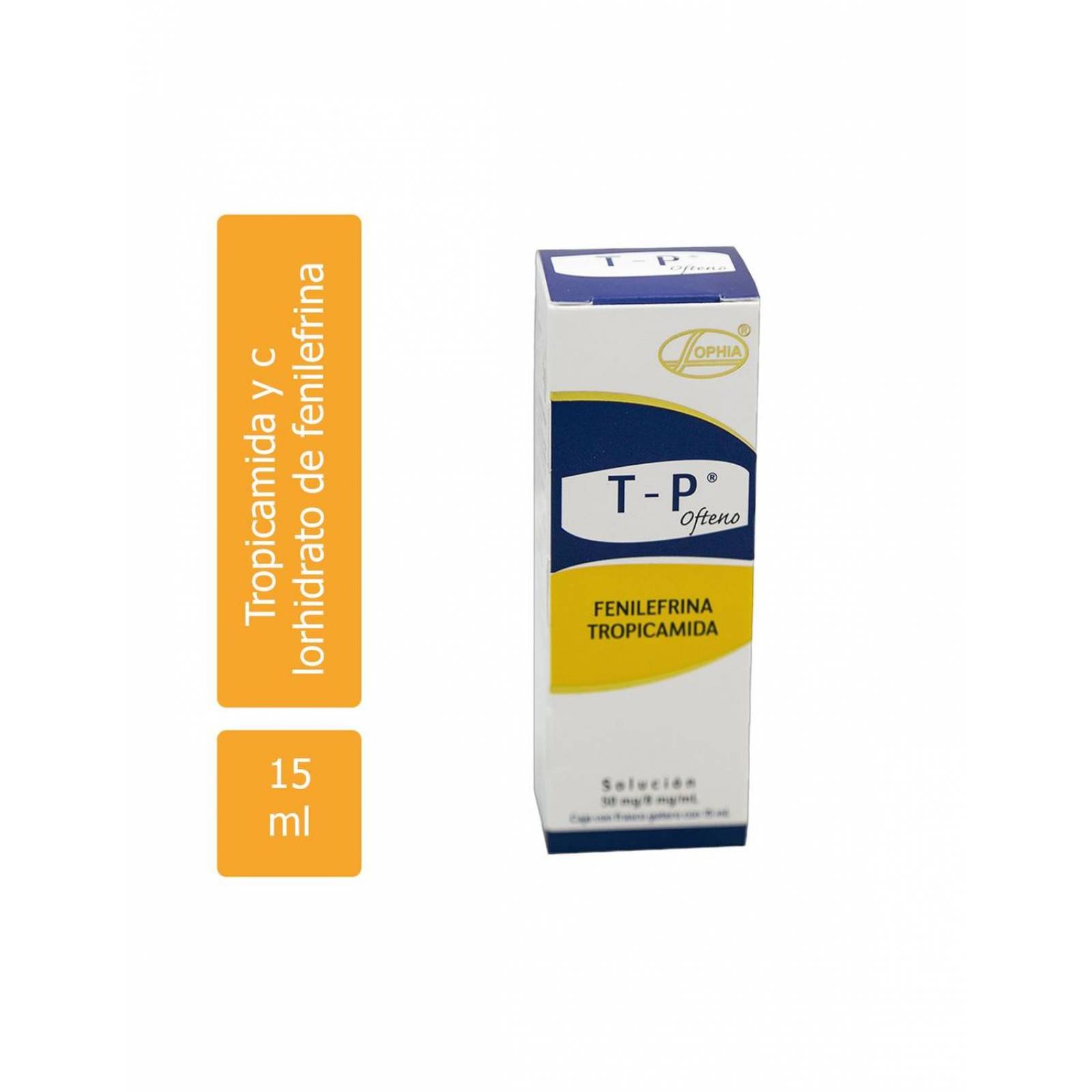 TP Ofteno Caja Con Frasco Gotero Con 15 mL 