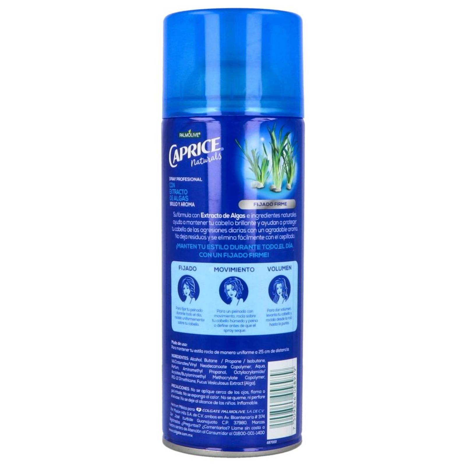 FLUIDO FIRME CAPRICE CON EXTRACTO DE ALGAS FRASCO SPRAY CON 316 G 