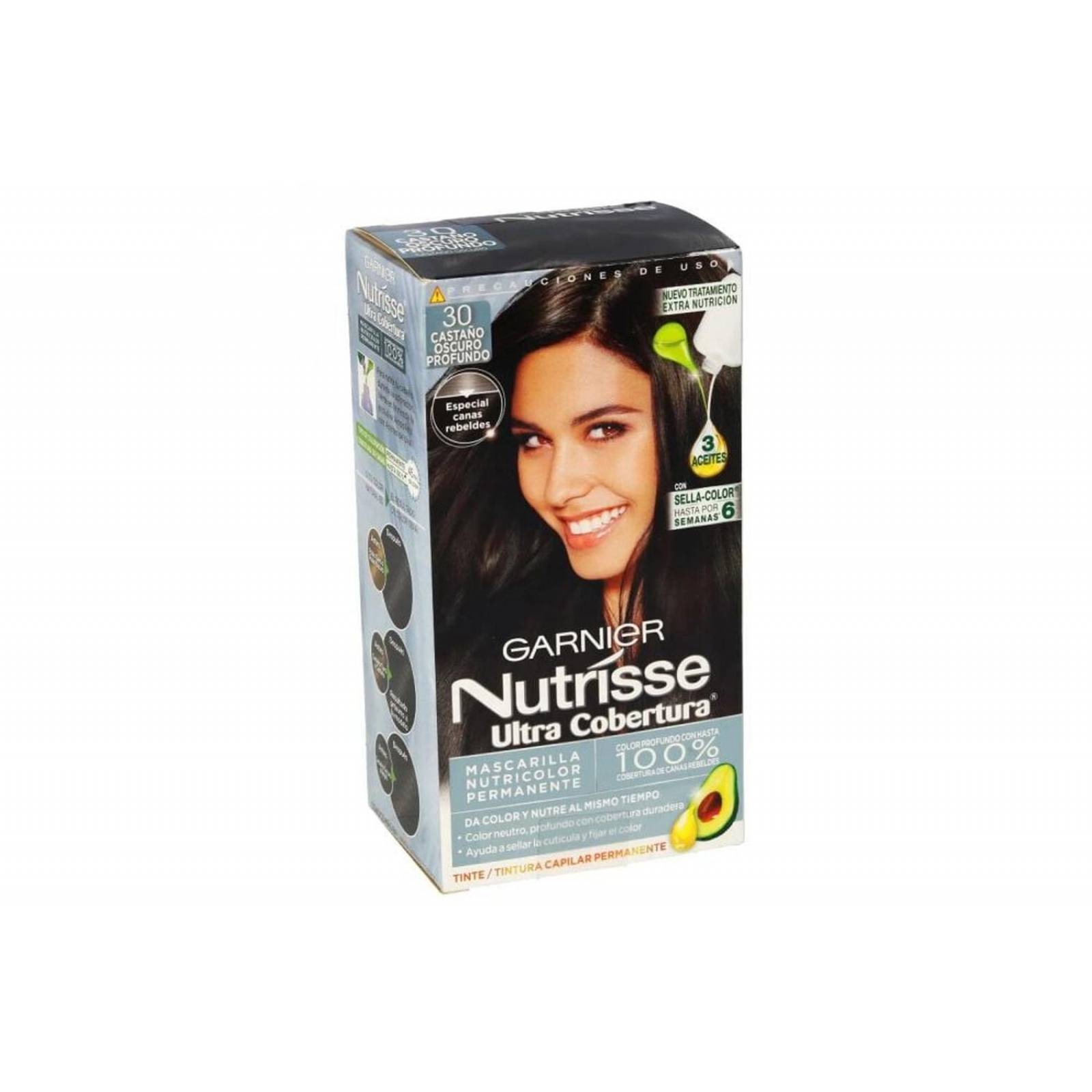 Nutrisse Ultra Cobertura Mascarilla Castaño Oscuro 