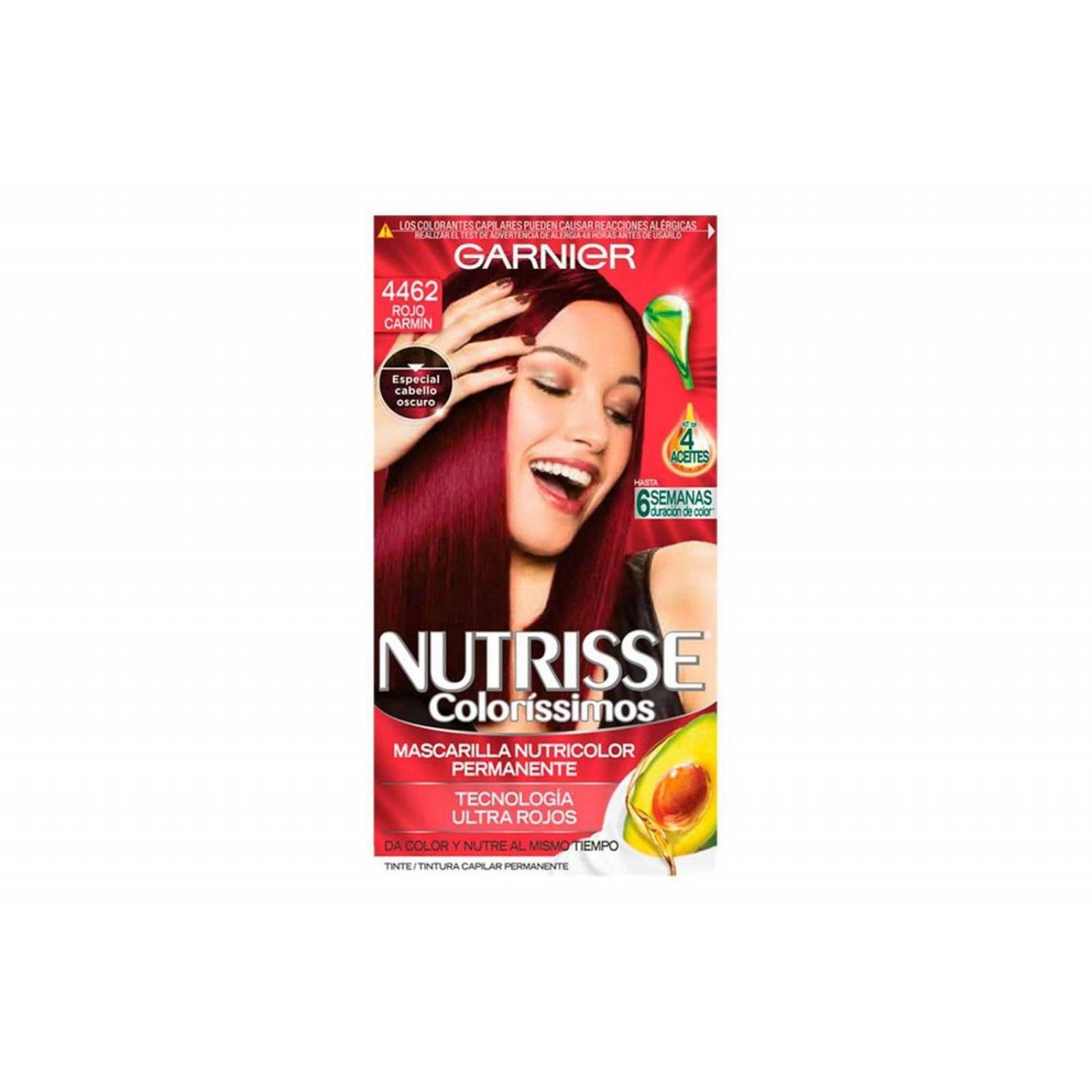 Nutrisse Coloríssimo Mascarilla - Rojo Carmín