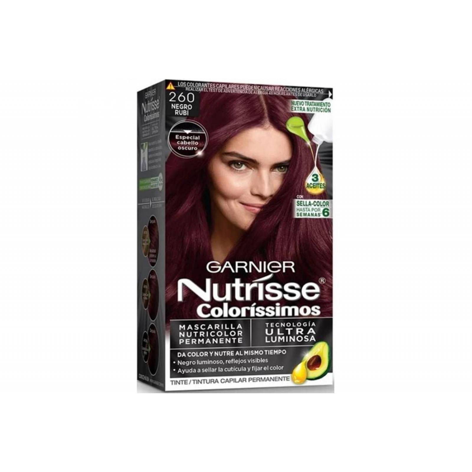 Nutrisse Garnier Coloríssimos Negro-Rubi 260