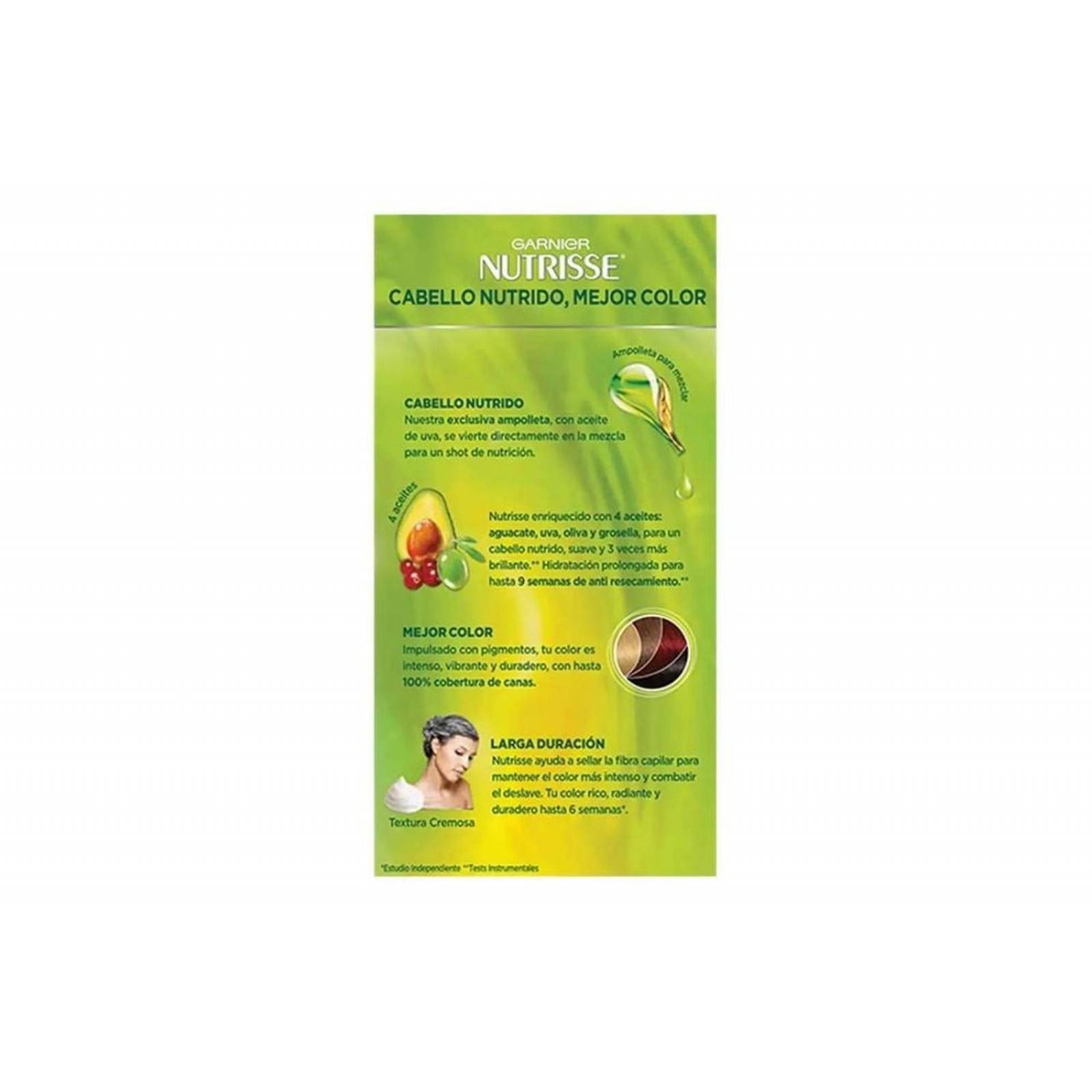 Garnier Nutrisse Tinte En Crema Caja Con 1 Aplicación Color Espresso 30