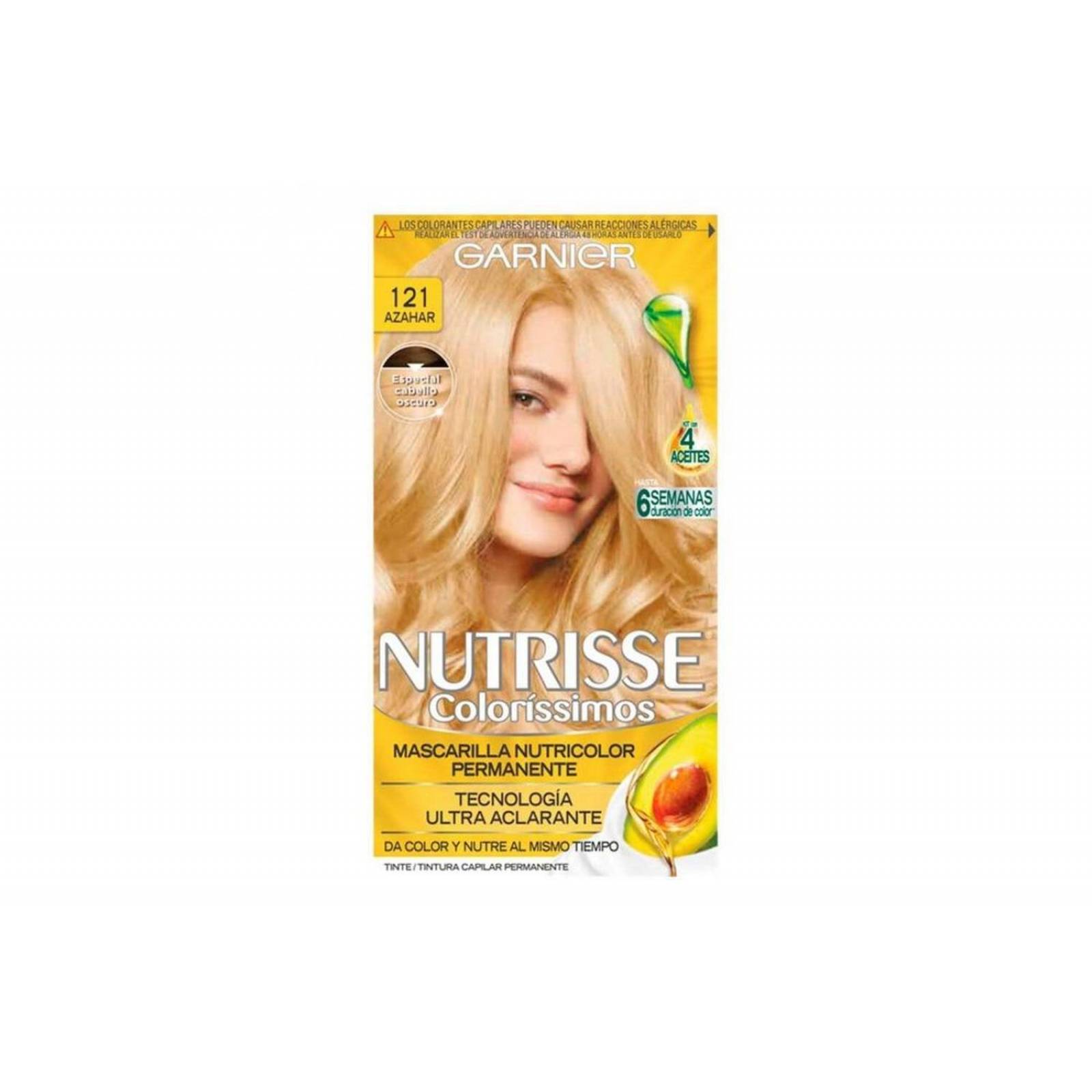 Garnier Nutrisse Tinte Capilar Azahar Caja Con 5 Piezas