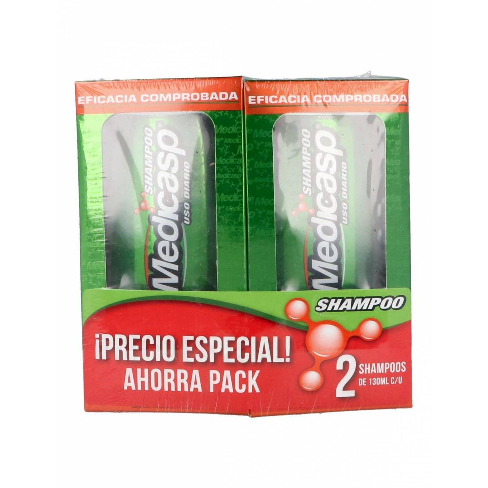 Medicasp Shampoo Duopack Frascos Con 130 mL